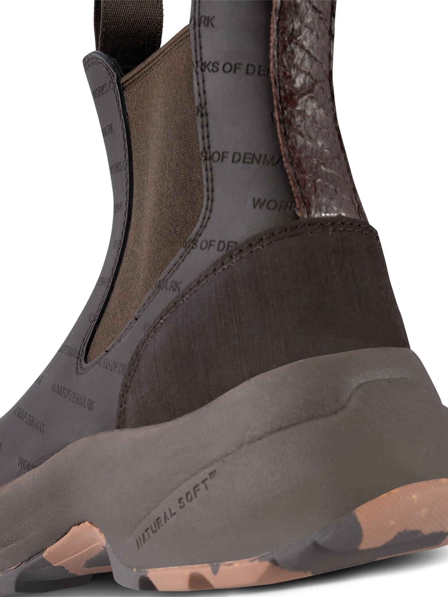 WODEN Siri Heritage Rubber Boots 063 Chocolate
