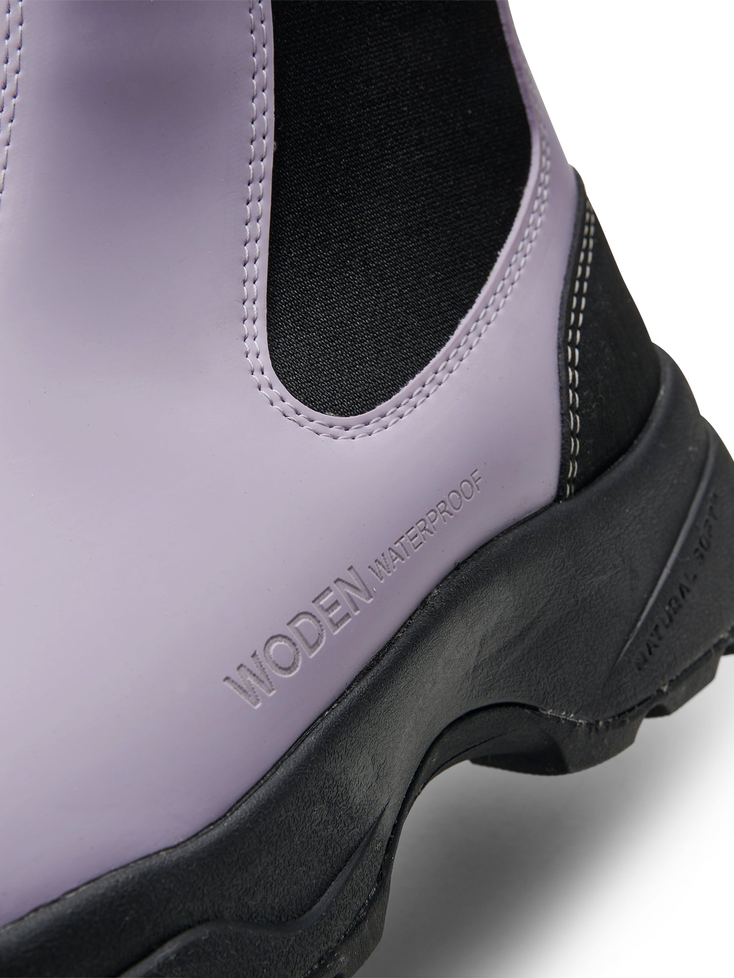 WODEN Siri Warm Waterproof Rubber Boots 898 Smoked Lavender