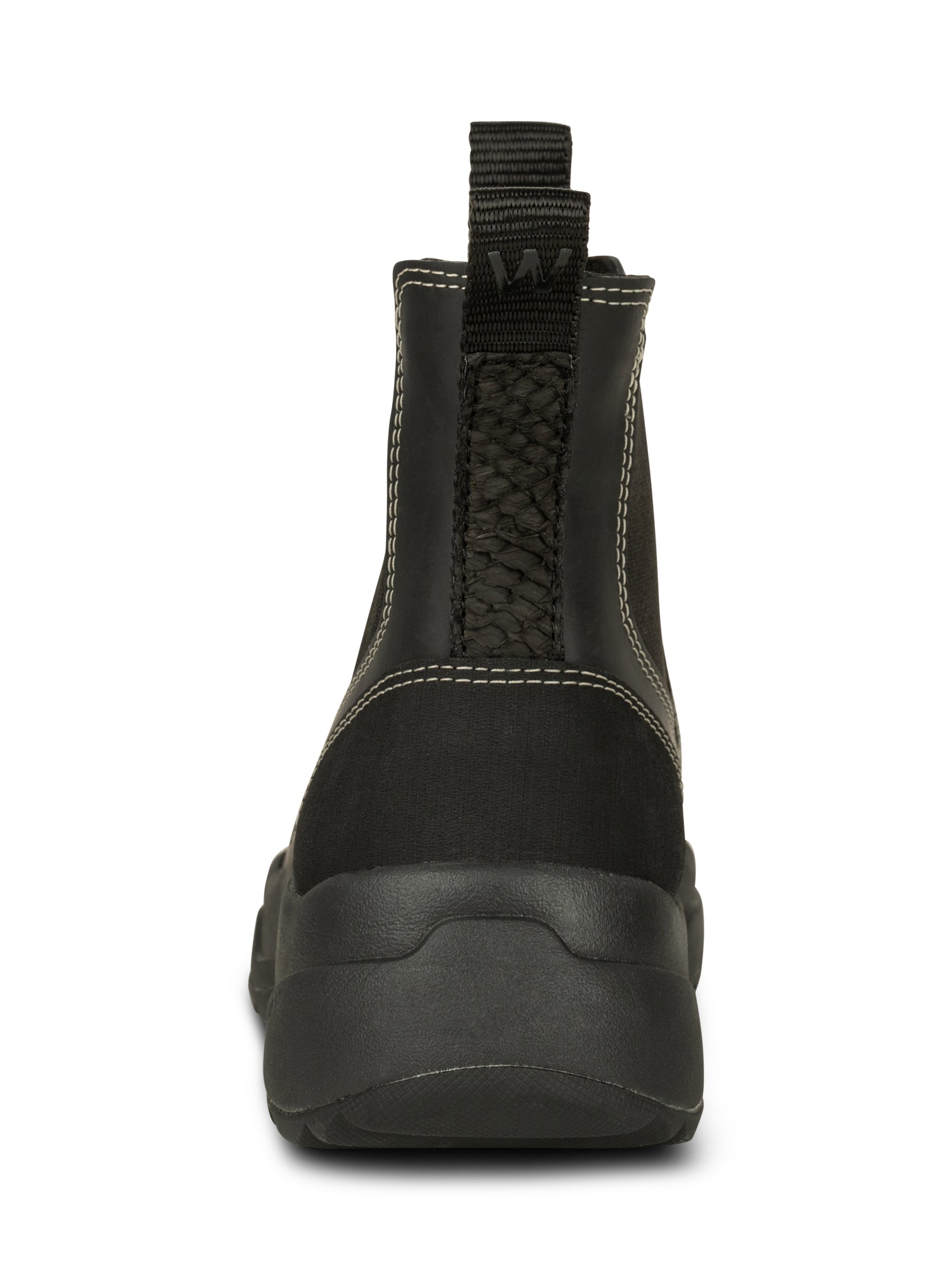 WODEN Siri Waterproof Rubber Boots 021 Black/Black