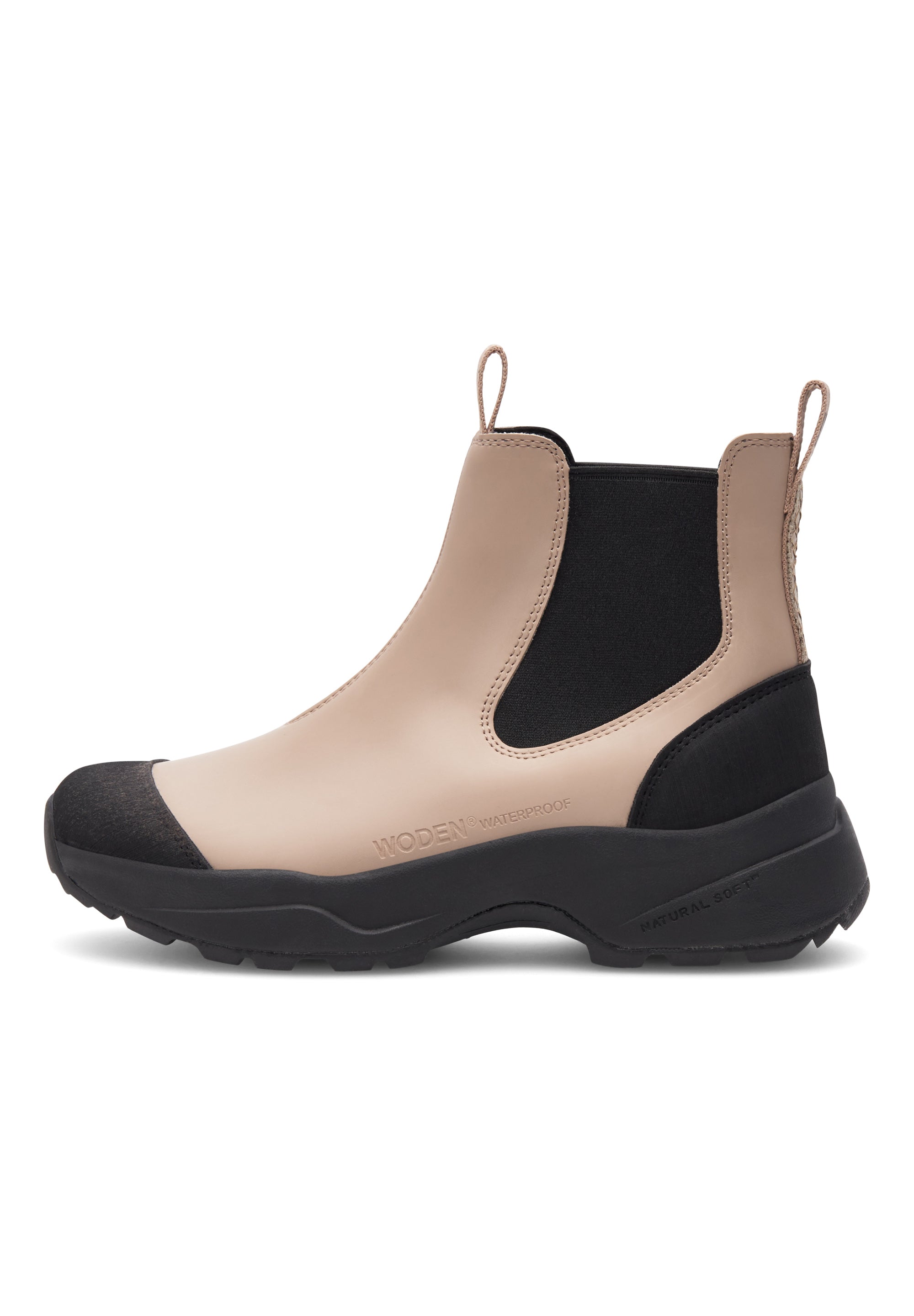WODEN Siri Waterproof Rubber Boots 065 Taupe