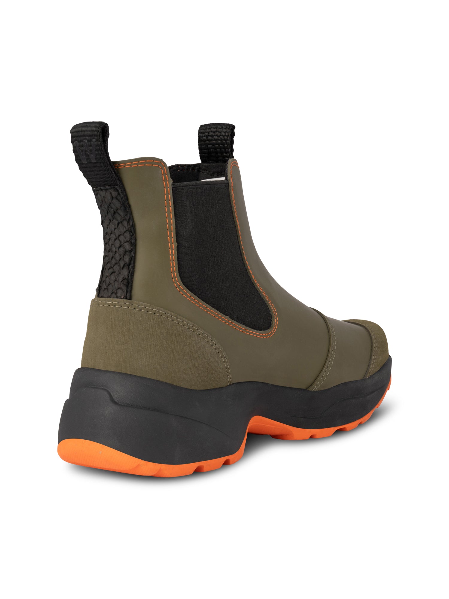 WODEN Siri Waterproof Rubber Boots 295 Dark Olive