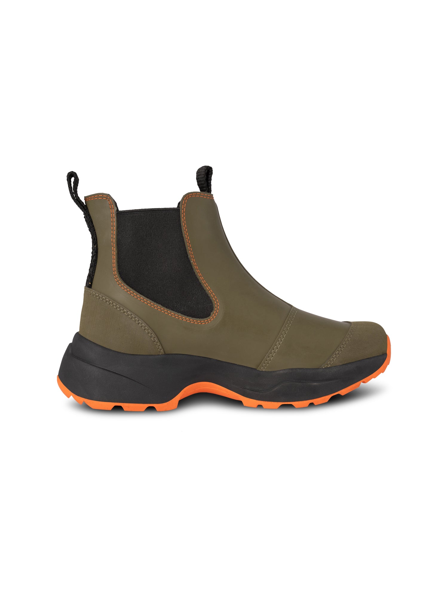 WODEN Siri Waterproof Rubber Boots 295 Dark Olive