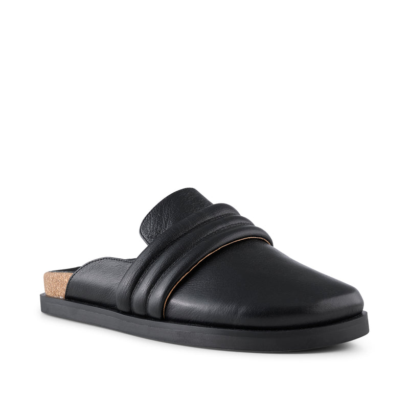 SHOE THE BEAR WOMENS Siri clog læder Sandals 110 BLACK