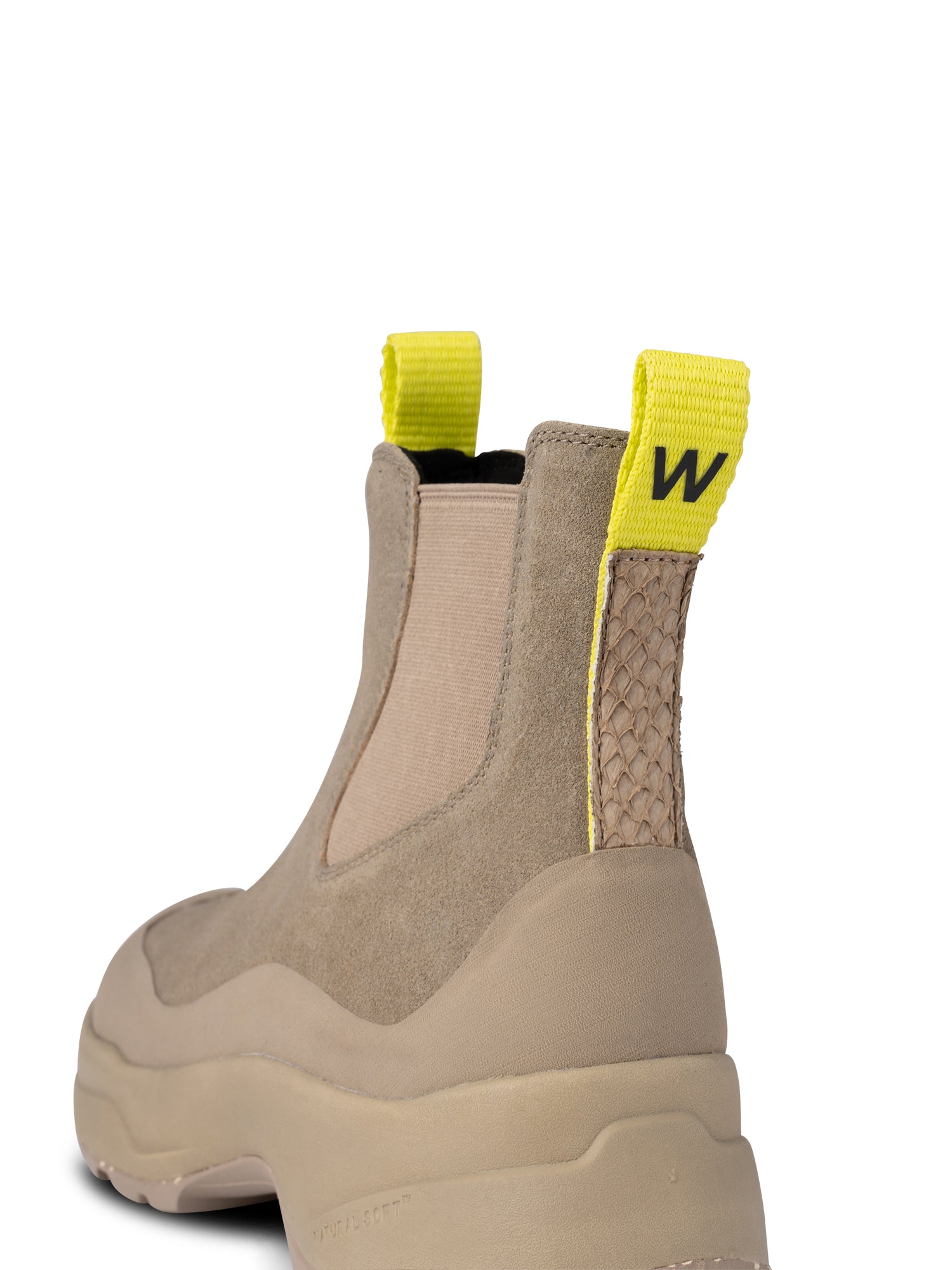 WODEN Solveig Suede Waterproof Boots 776 Silver Mink