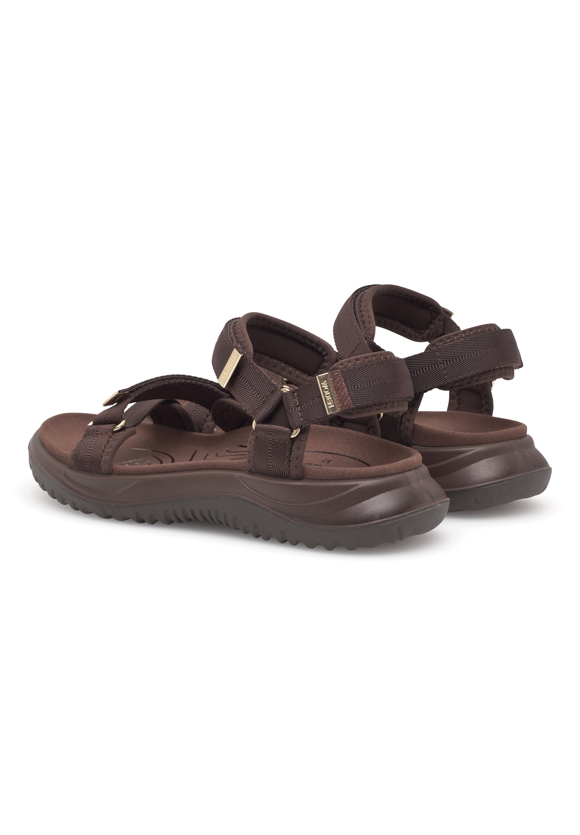 WODEN Solvej Sandals 063 Chocolate