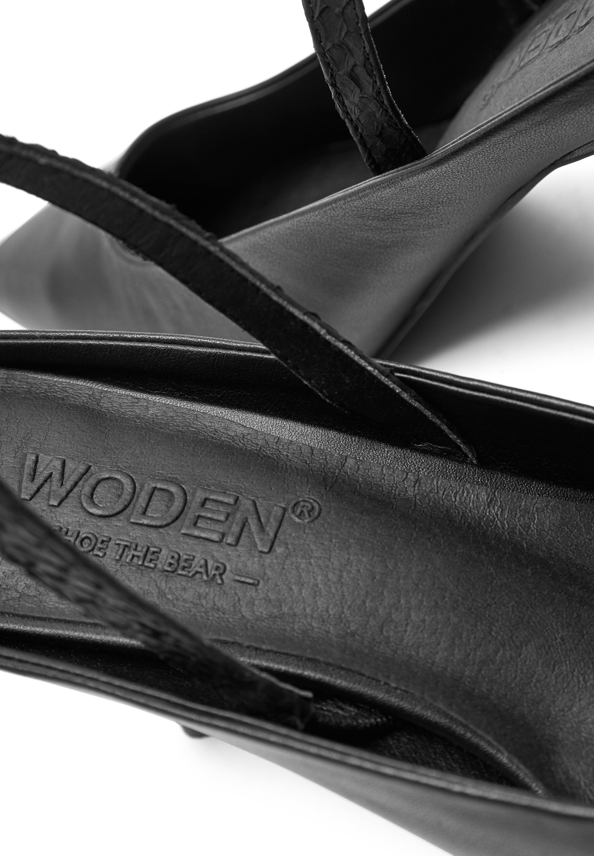 WODEN STB WOMENS Sophie Heels 020 Black