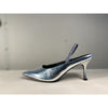 WODEN STB WOMENS Sophie Metallic Heels 039 Silver