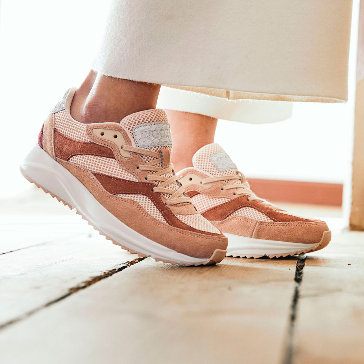 WODEN Sophie Rainbow Sneakers 008 Blush