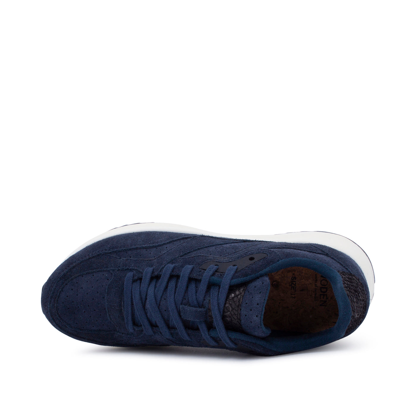 WODEN Sophie Suede Sneakers 010 Navy