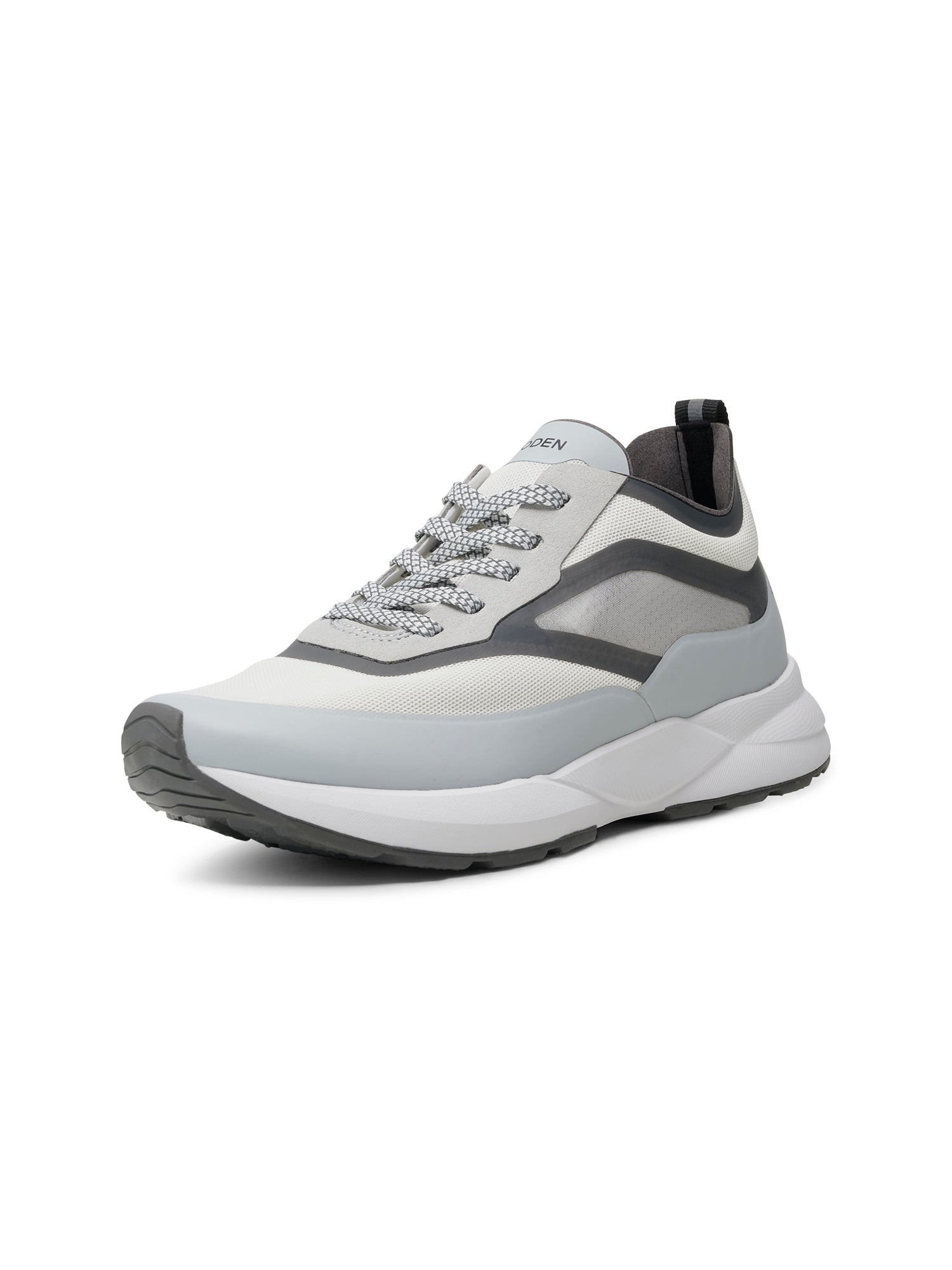 WODEN Stelle Transparent Sneakers 049 Sea Fog Grey