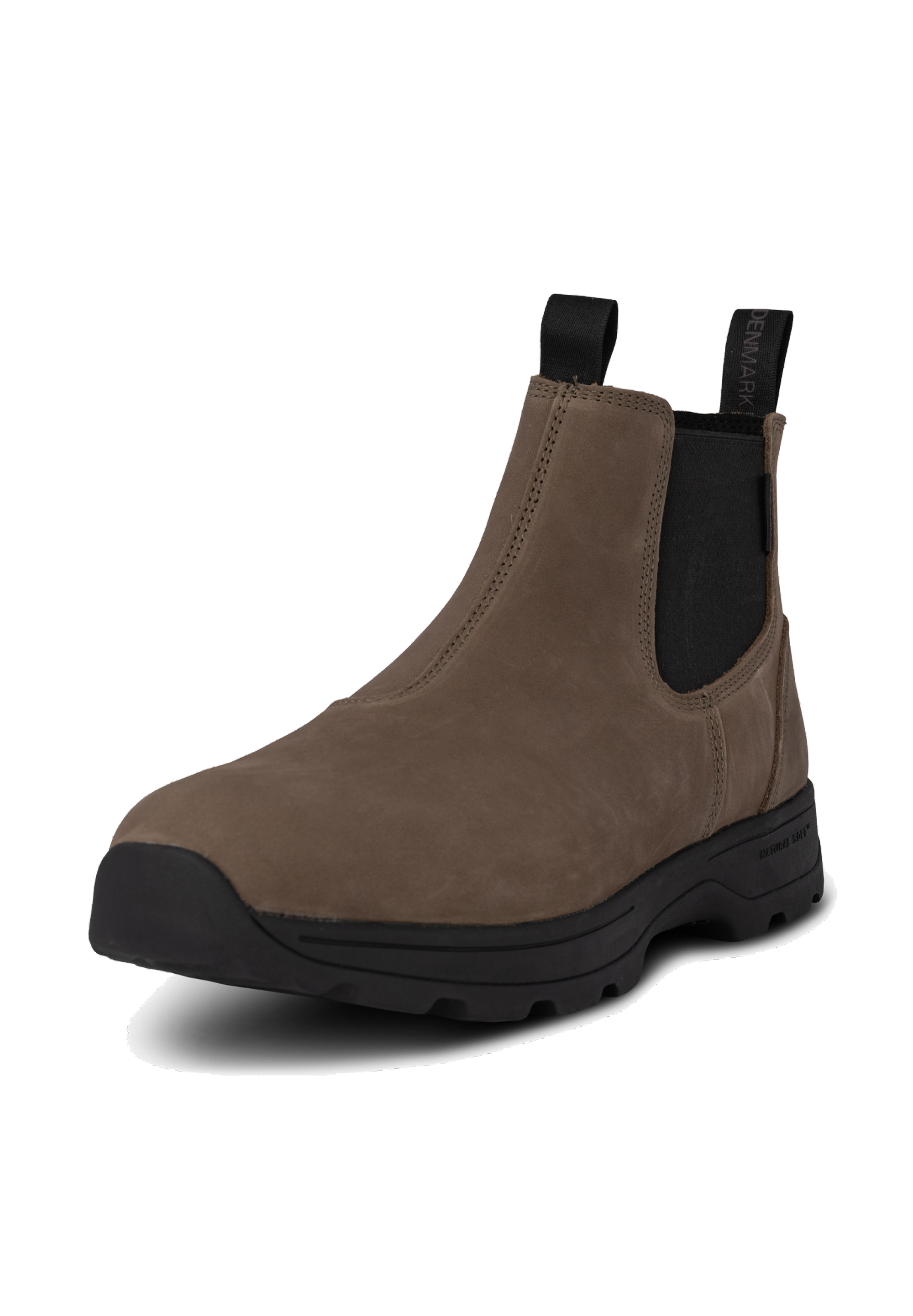 WODEN MENS Svend Leather Waterproof Boots 262 Morel