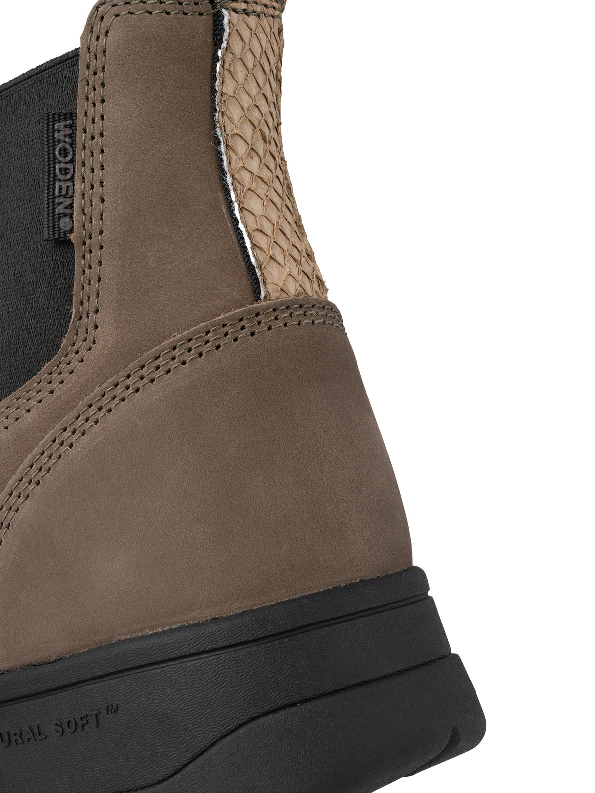 WODEN MENS Svend Leather Waterproof Boots 262 Morel