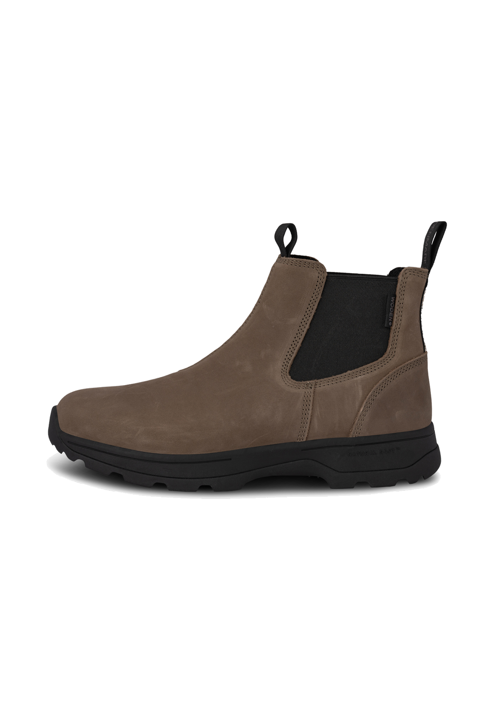 WODEN MENS Svend Leather Waterproof Boots 262 Morel