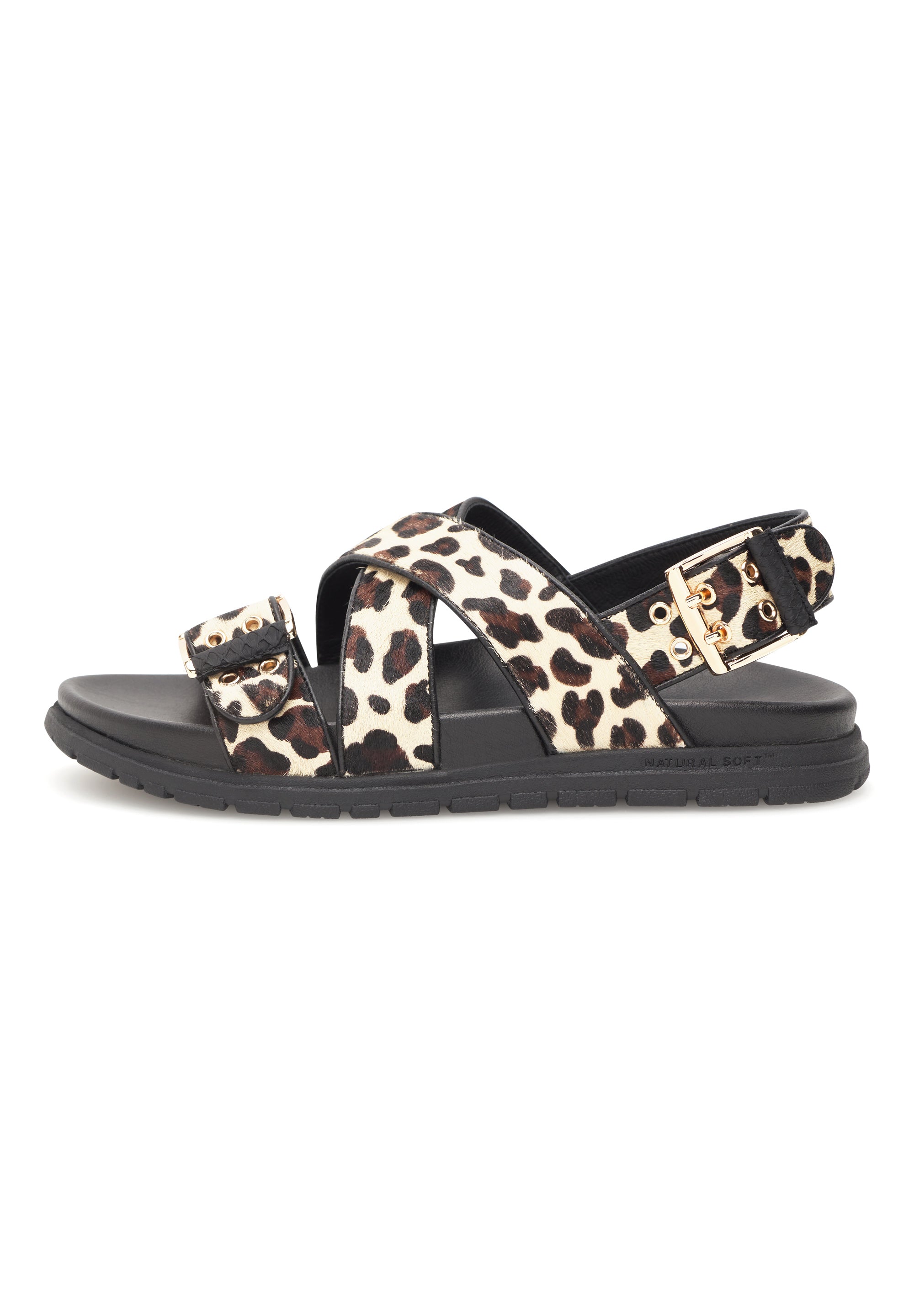 WODEN Tea Animal Sandals 327 Leopard