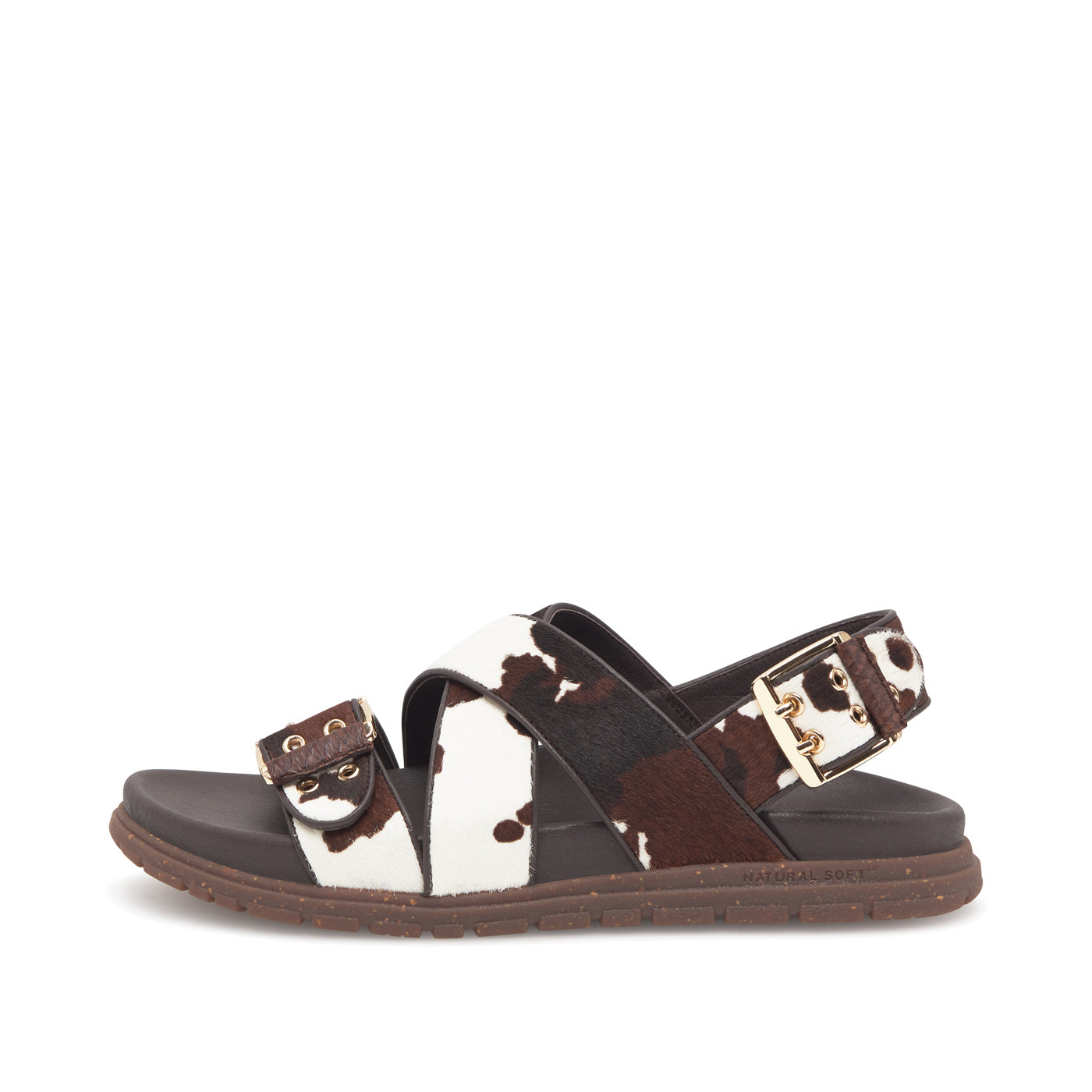 WODEN STB WOMENS Tea Animal Sandals 357 Cow