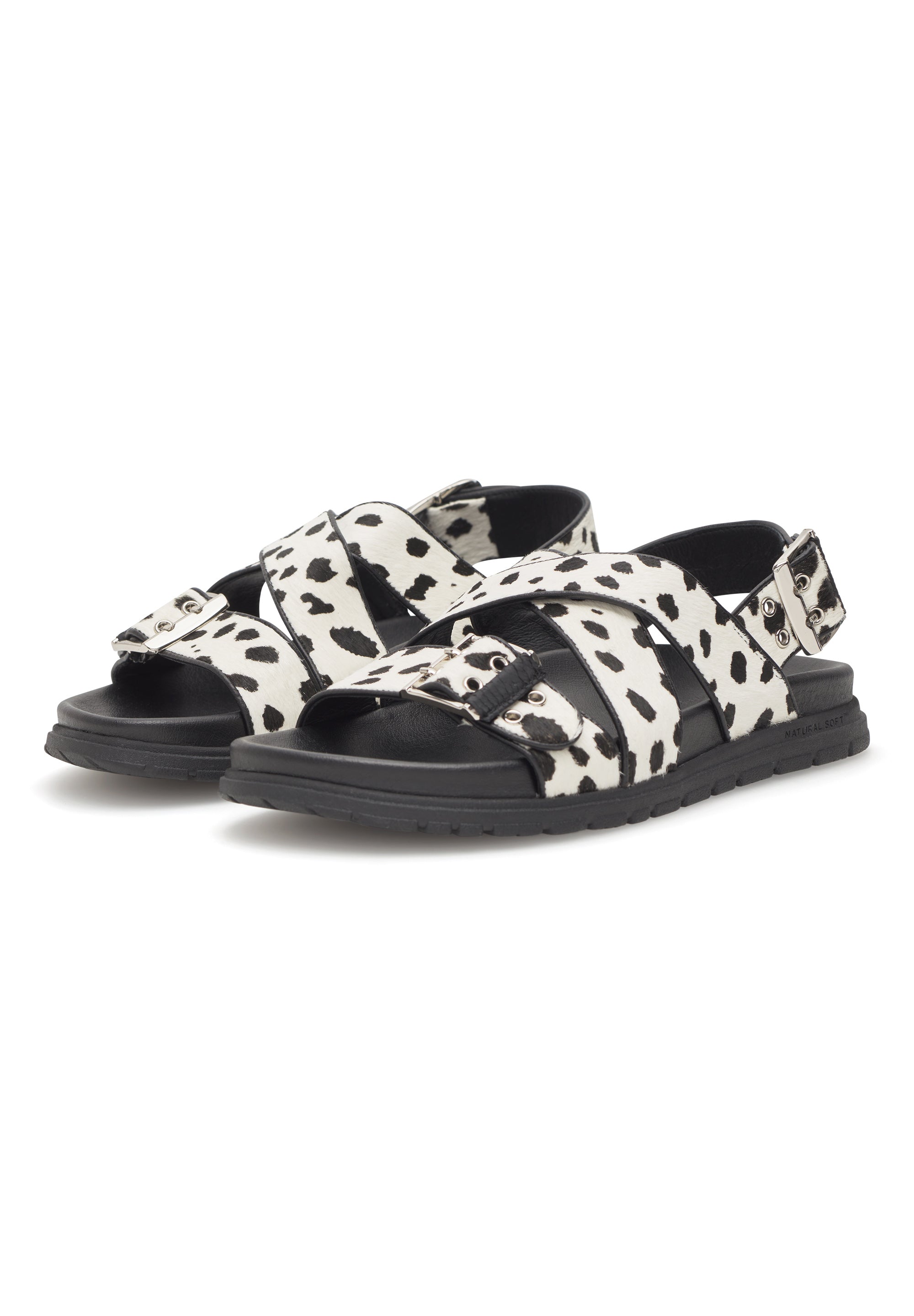 WODEN STB WOMENS Tea Animal Sandals 390 Dalmatian