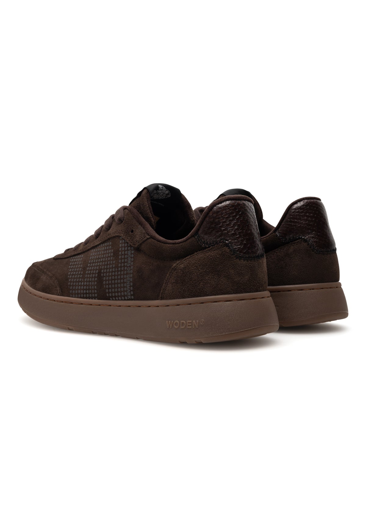 WODEN MENS Toke Sneakers 063 Chocolate