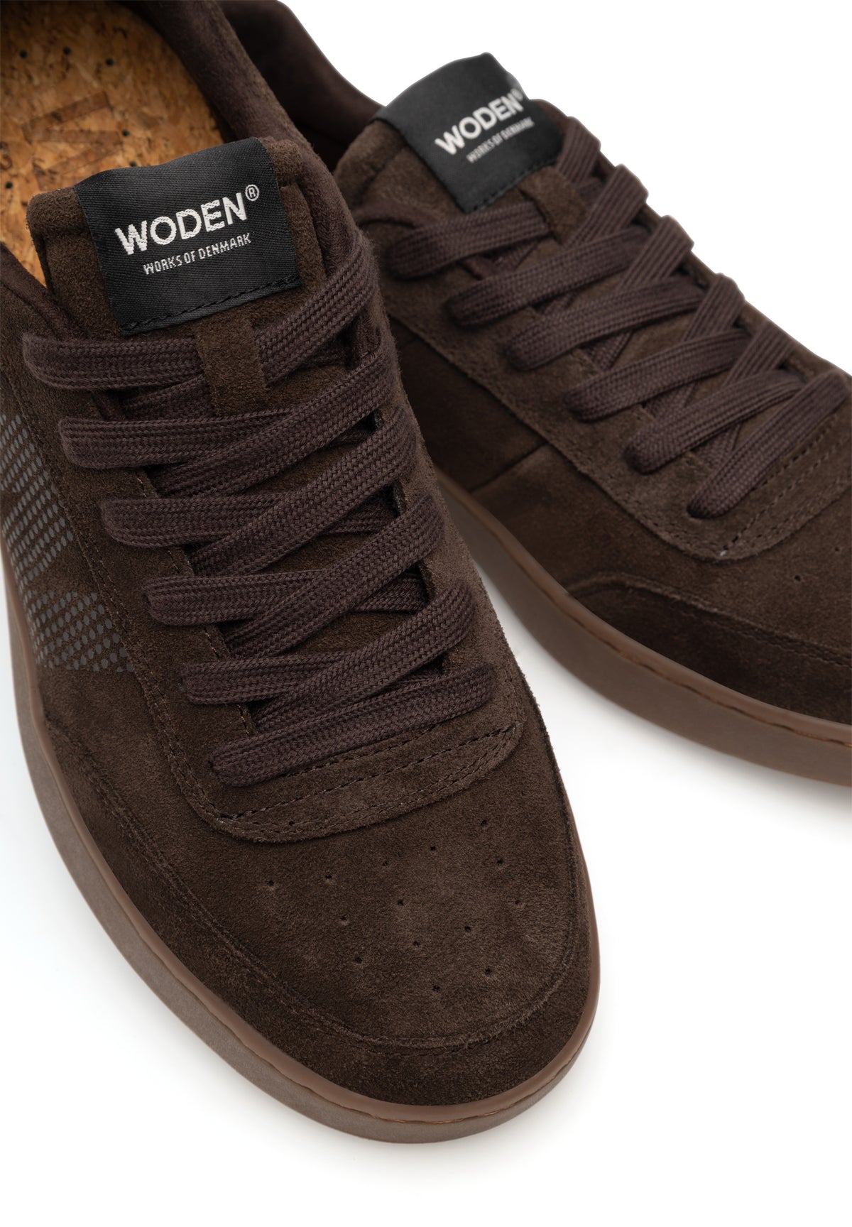WODEN MENS Toke Sneakers 063 Chocolate
