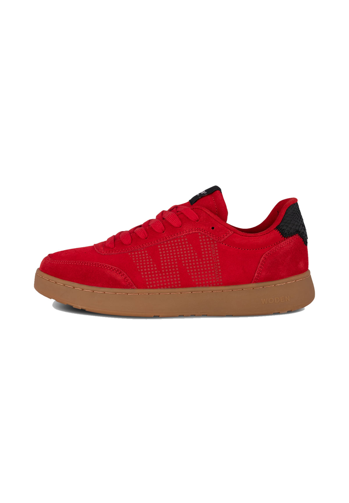 WODEN MENS Toke Sneakers 123 Fire Red