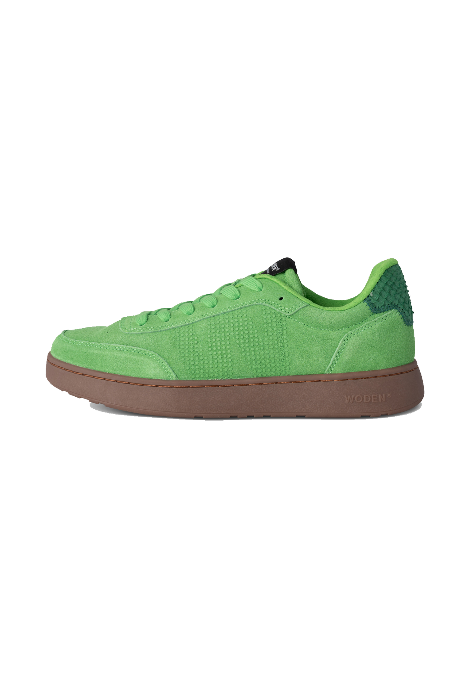 WODEN MENS Toke Sneakers 157 Green Flair