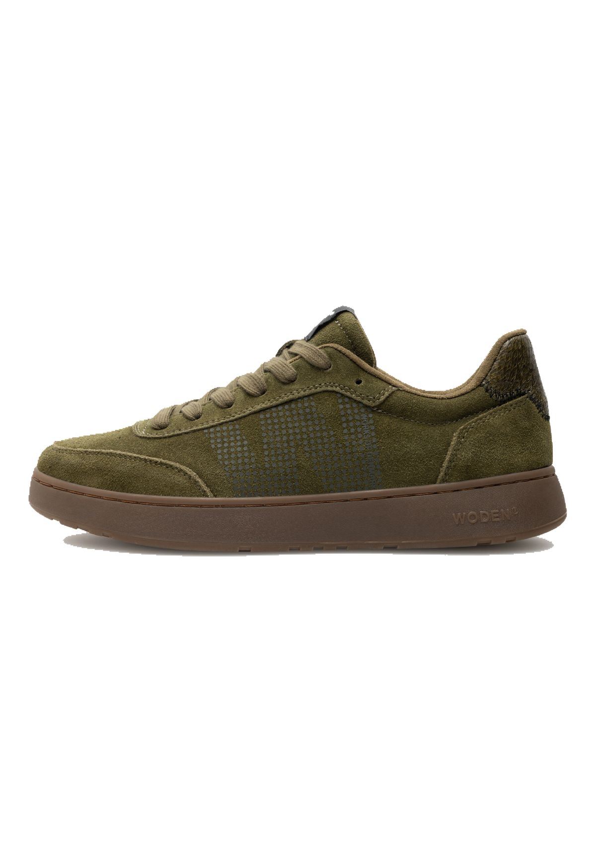 WODEN MENS Toke Sneakers 295 Dark Olive
