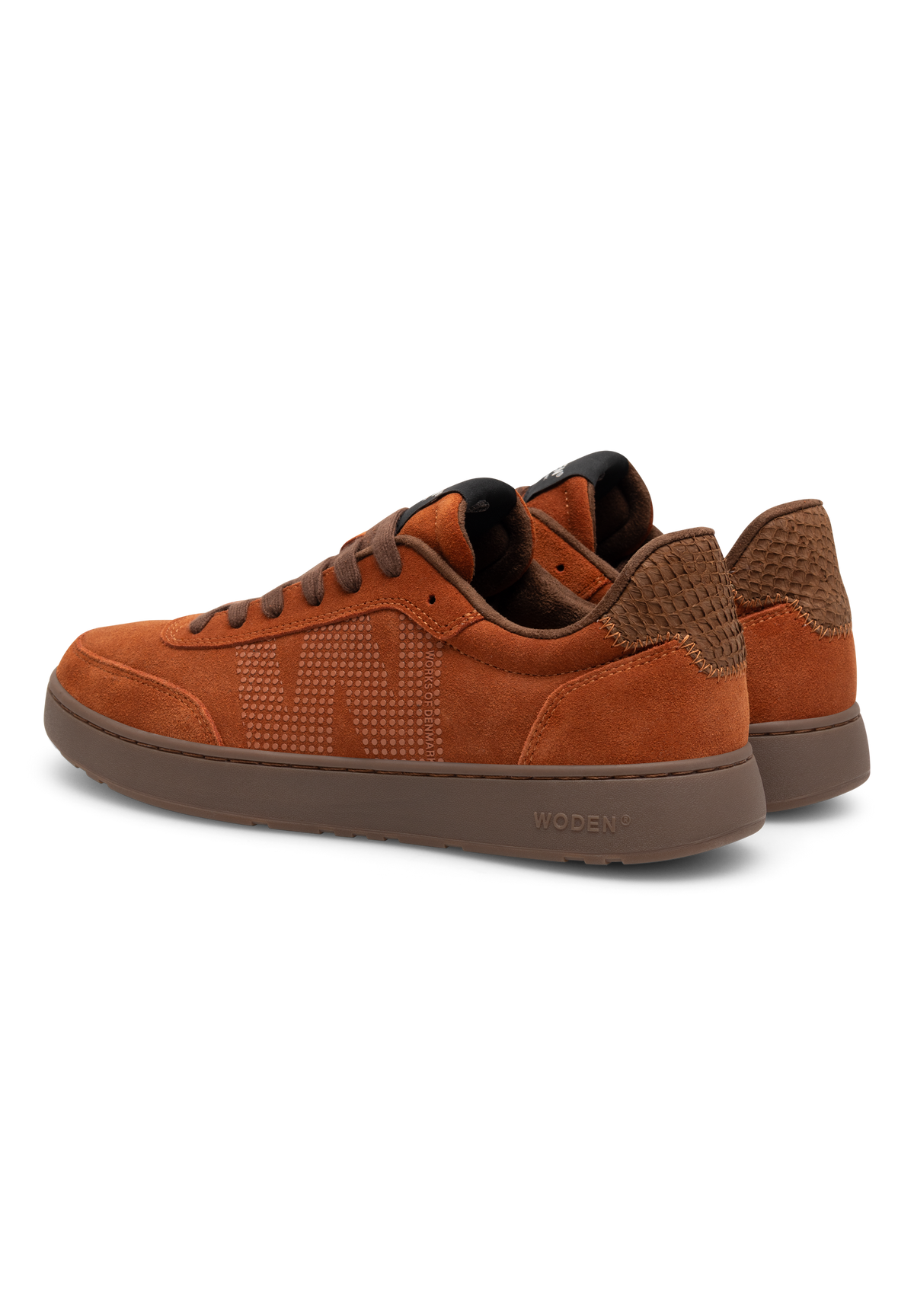 WODEN MENS Toke Sneakers 393 Gingerbread