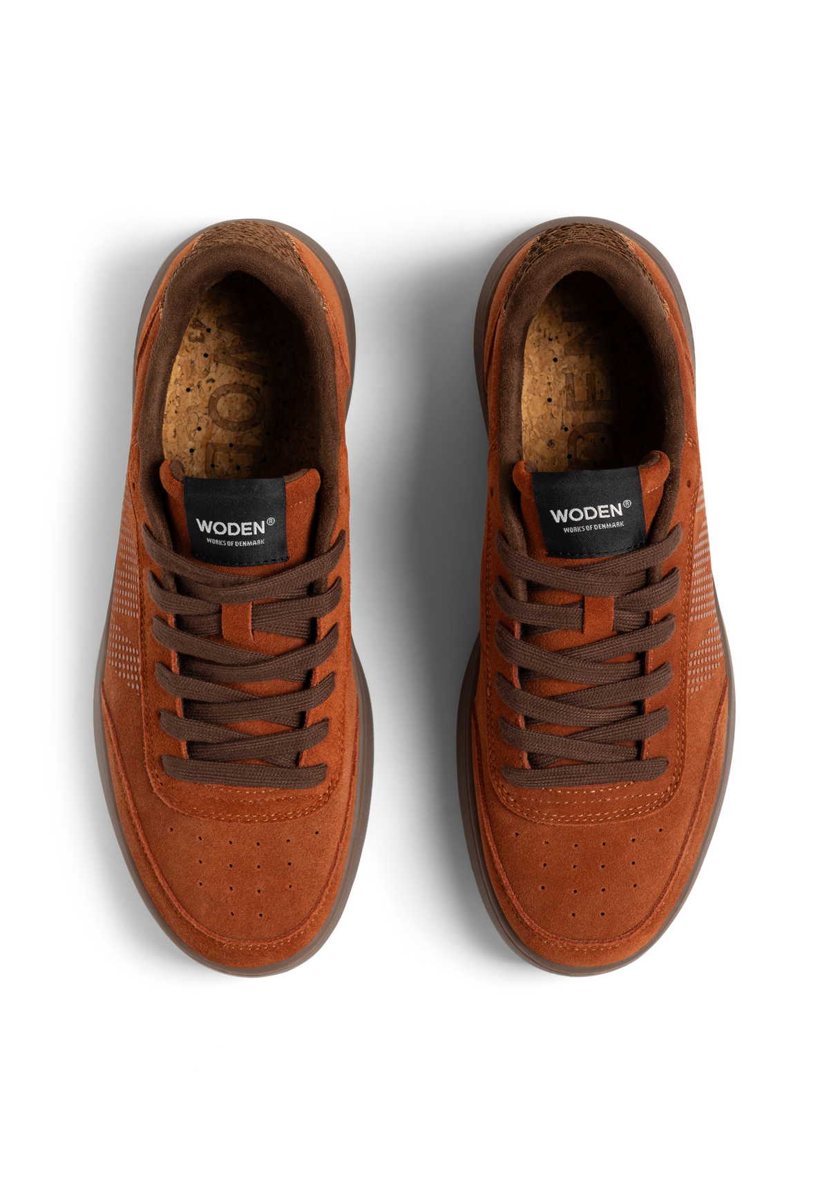 WODEN MENS Toke Sneakers 393 Gingerbread
