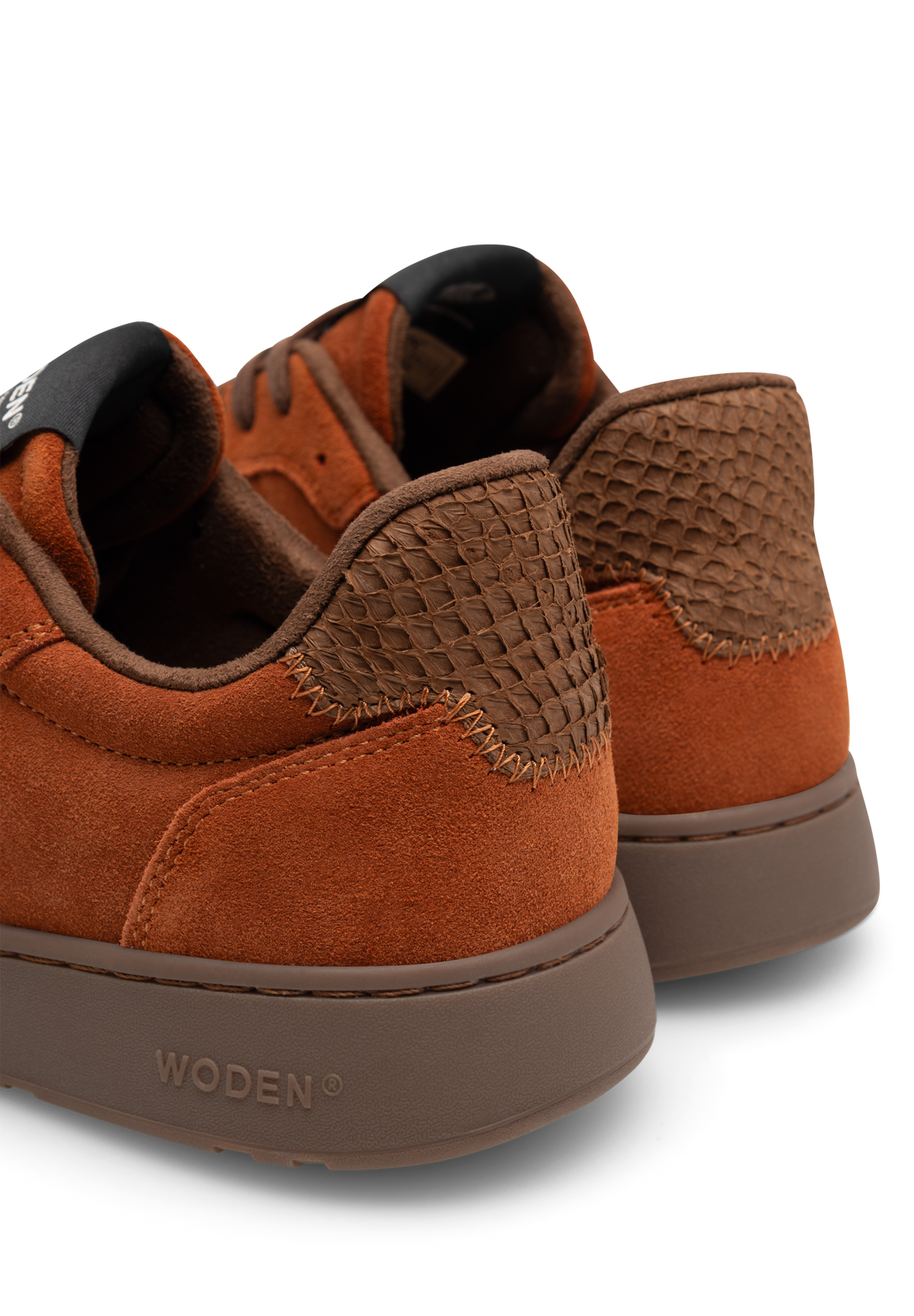 WODEN MENS Toke Sneakers 393 Gingerbread