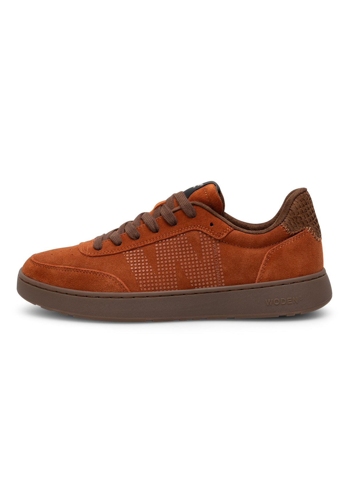 WODEN MENS Toke Sneakers 393 Gingerbread