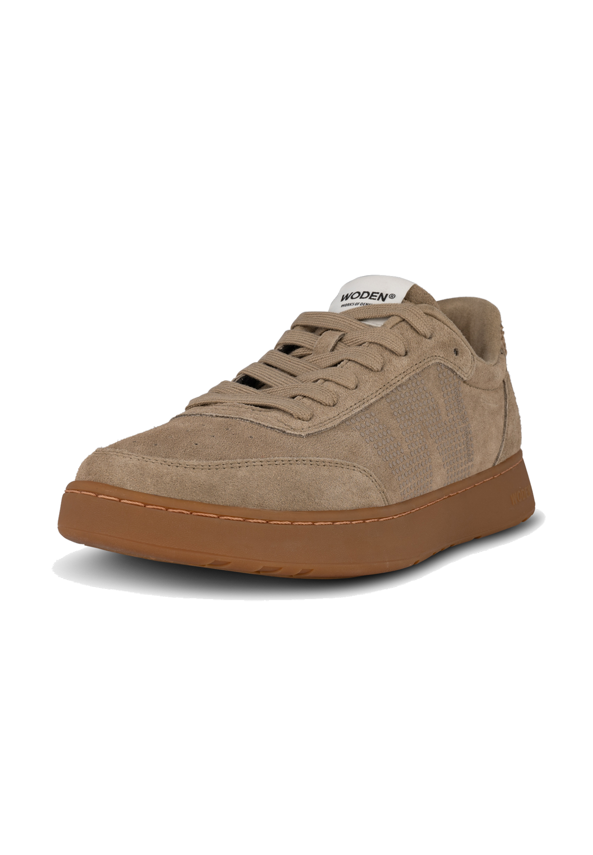 WODEN MENS Toke Sneakers 776 Silver Mink