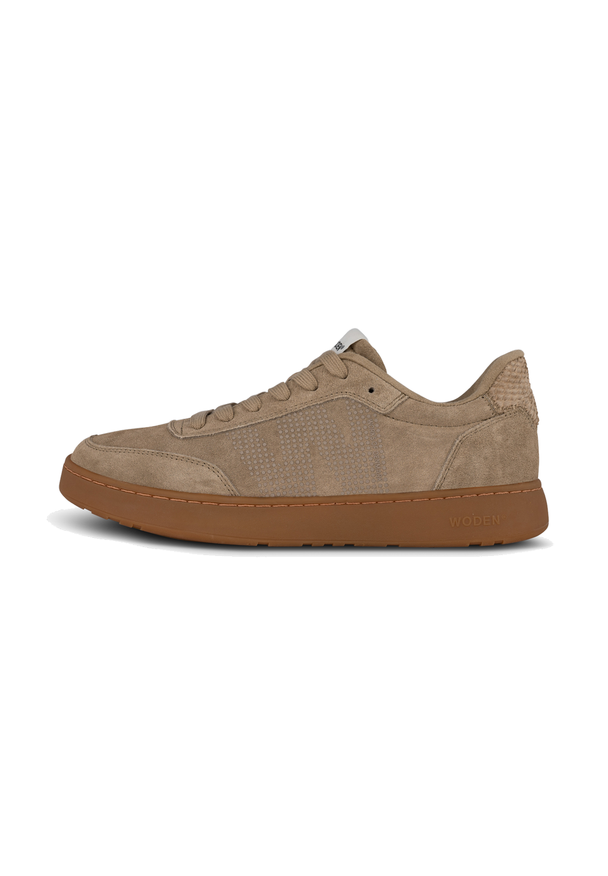 WODEN MENS Toke Sneakers 776 Silver Mink