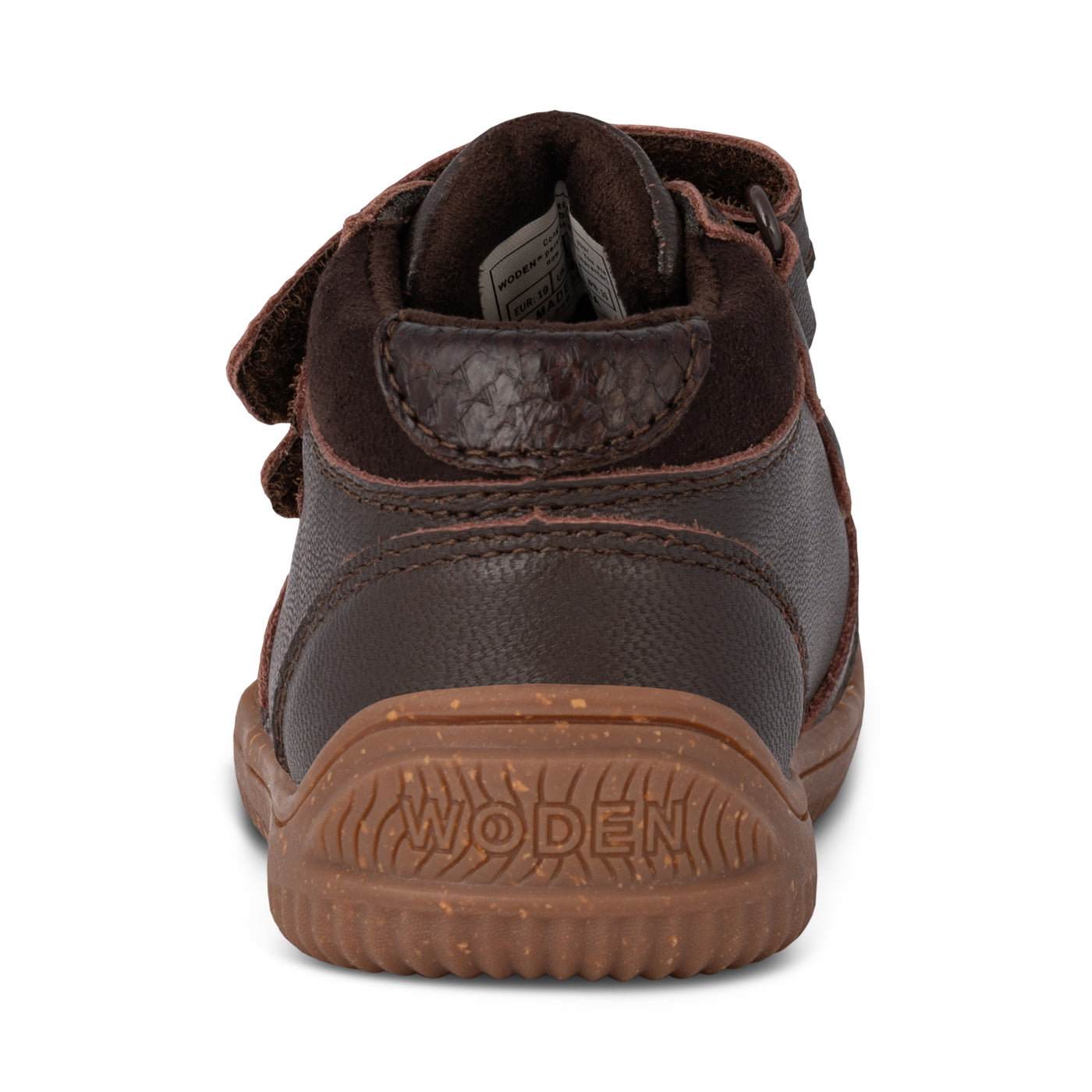 WODEN KIDS Tristan Leather Prewalker 063 Chocolate