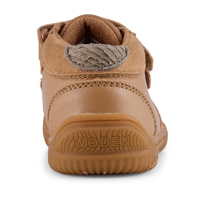 WODEN KIDS Tristan Leather Prewalker 092 Cognac