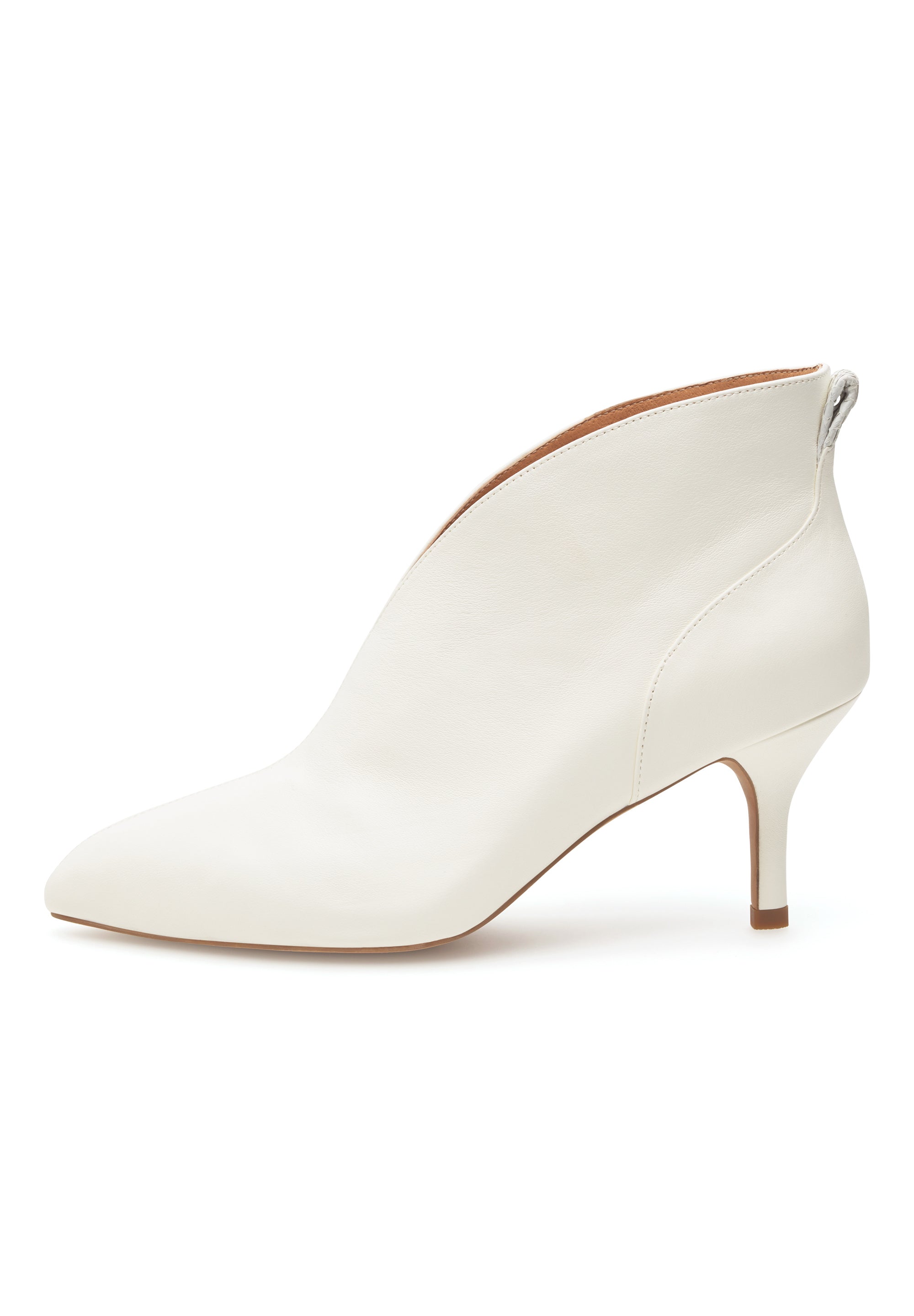 WODEN STB WOMENS Valentine Low Cut L Heels 730 Whisper White