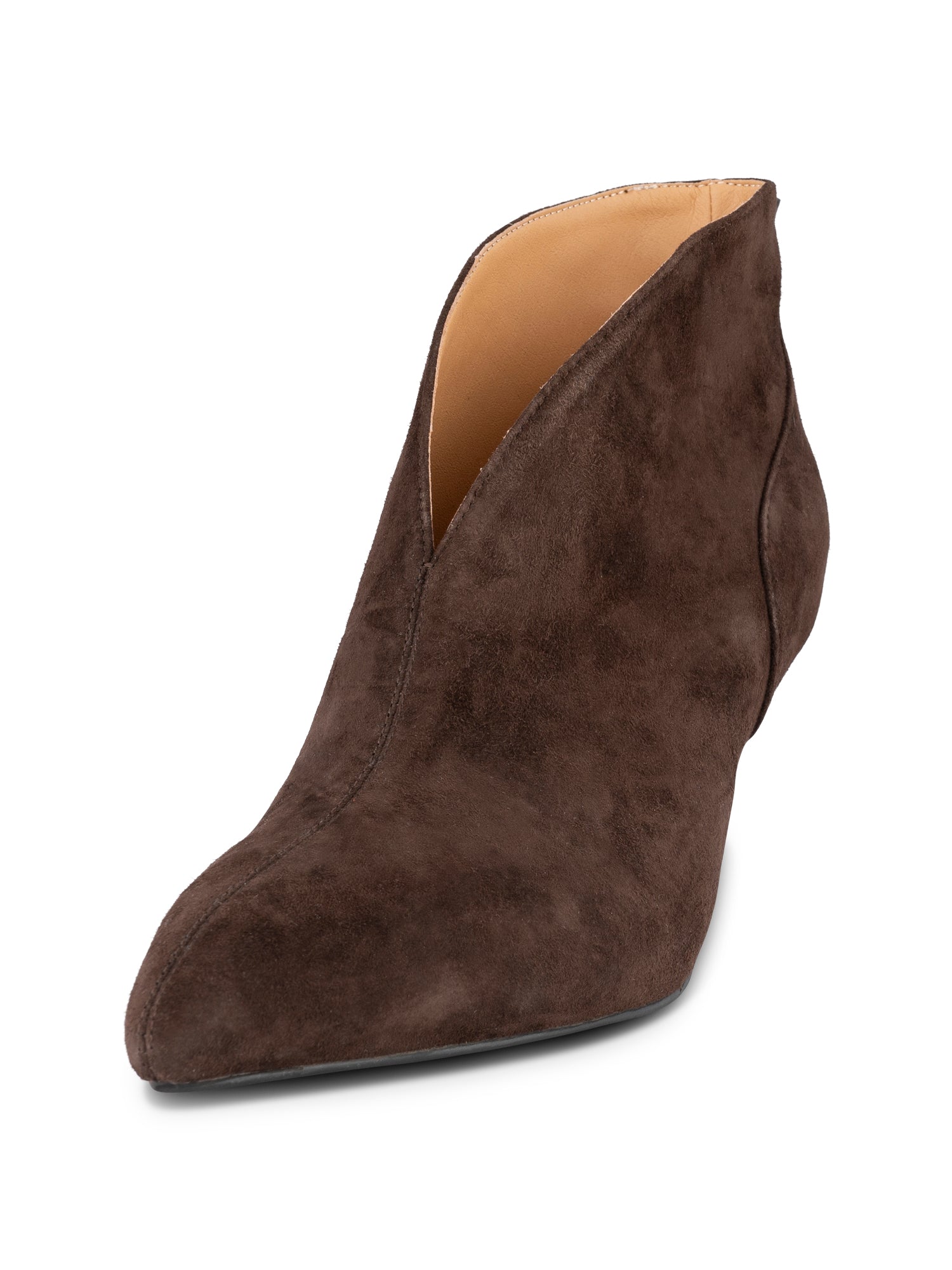 WODEN Valentine Low Cut S Heels 063 Chocolate