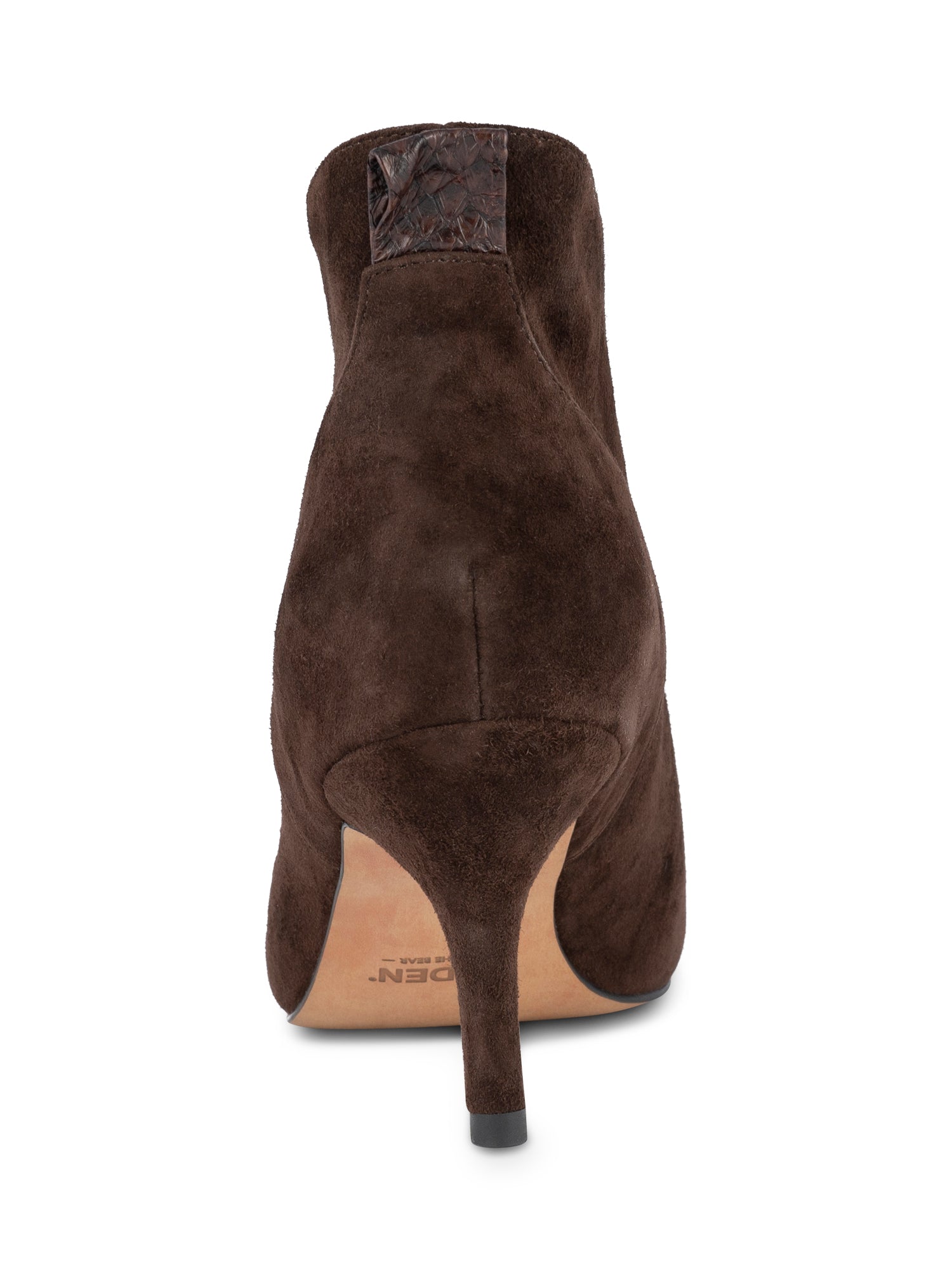 WODEN Valentine Low Cut S Heeled Boots 063 Chocolate