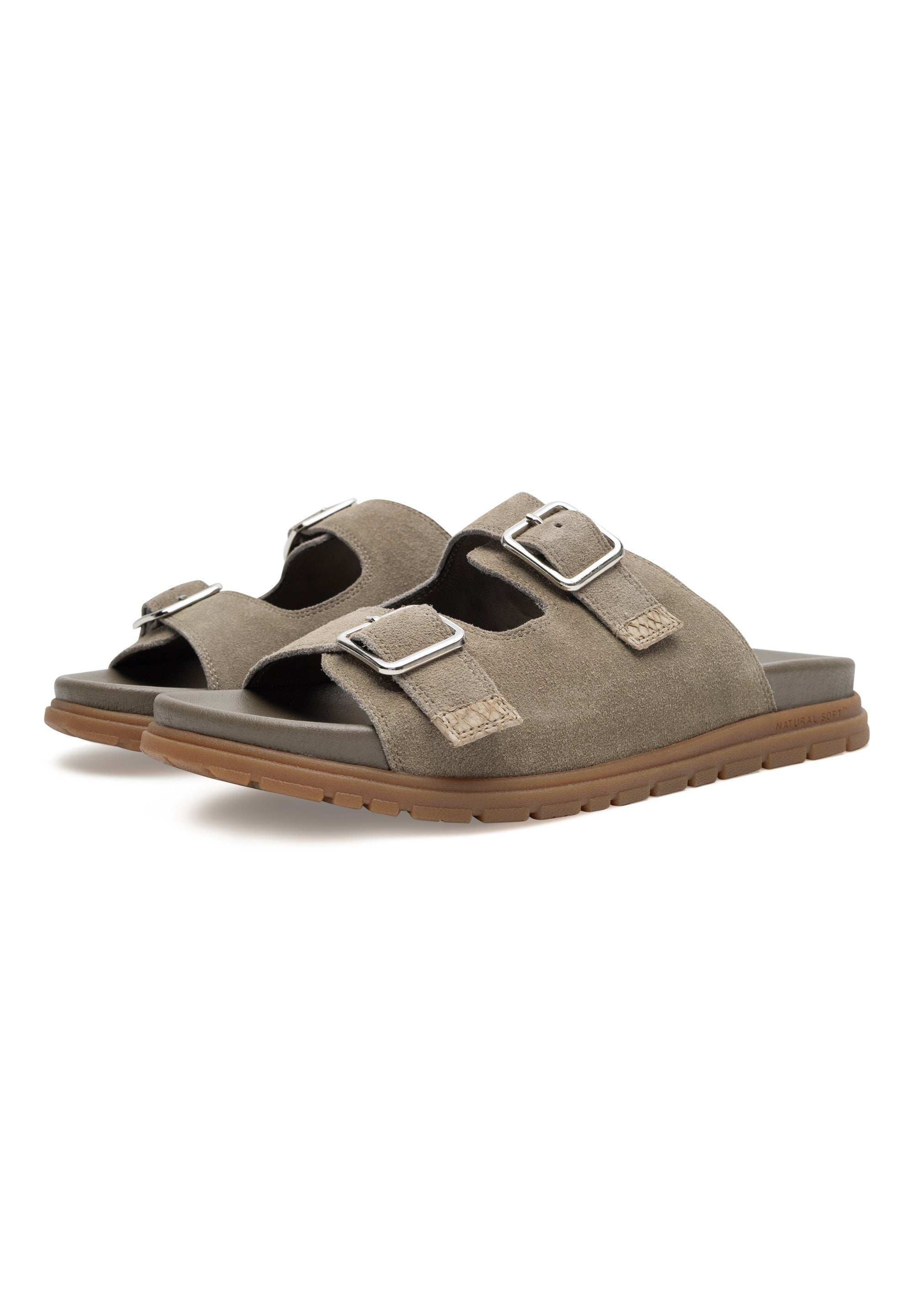 WODEN STB WOMENS Victoria S Sandals 776 Silver Mink