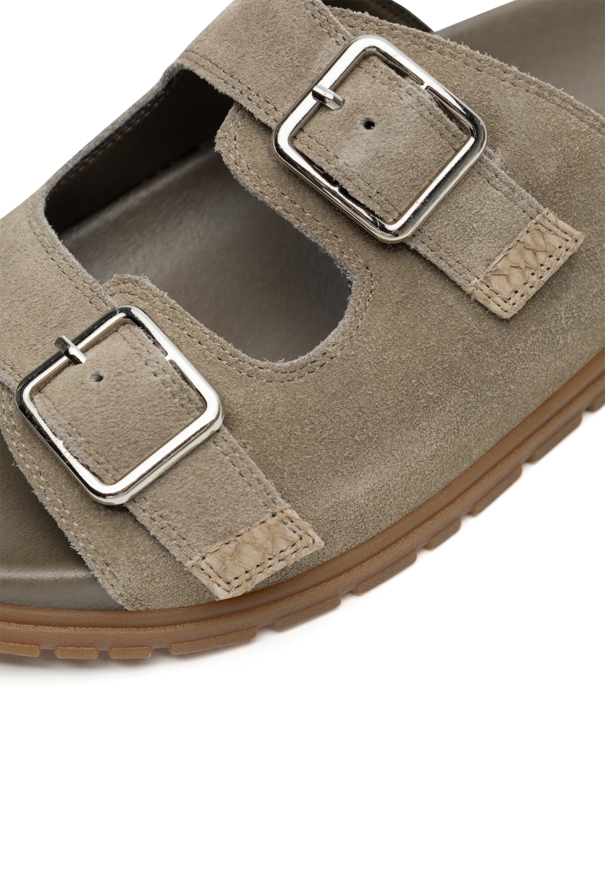 WODEN STB WOMENS Victoria S Sandals 776 Silver Mink
