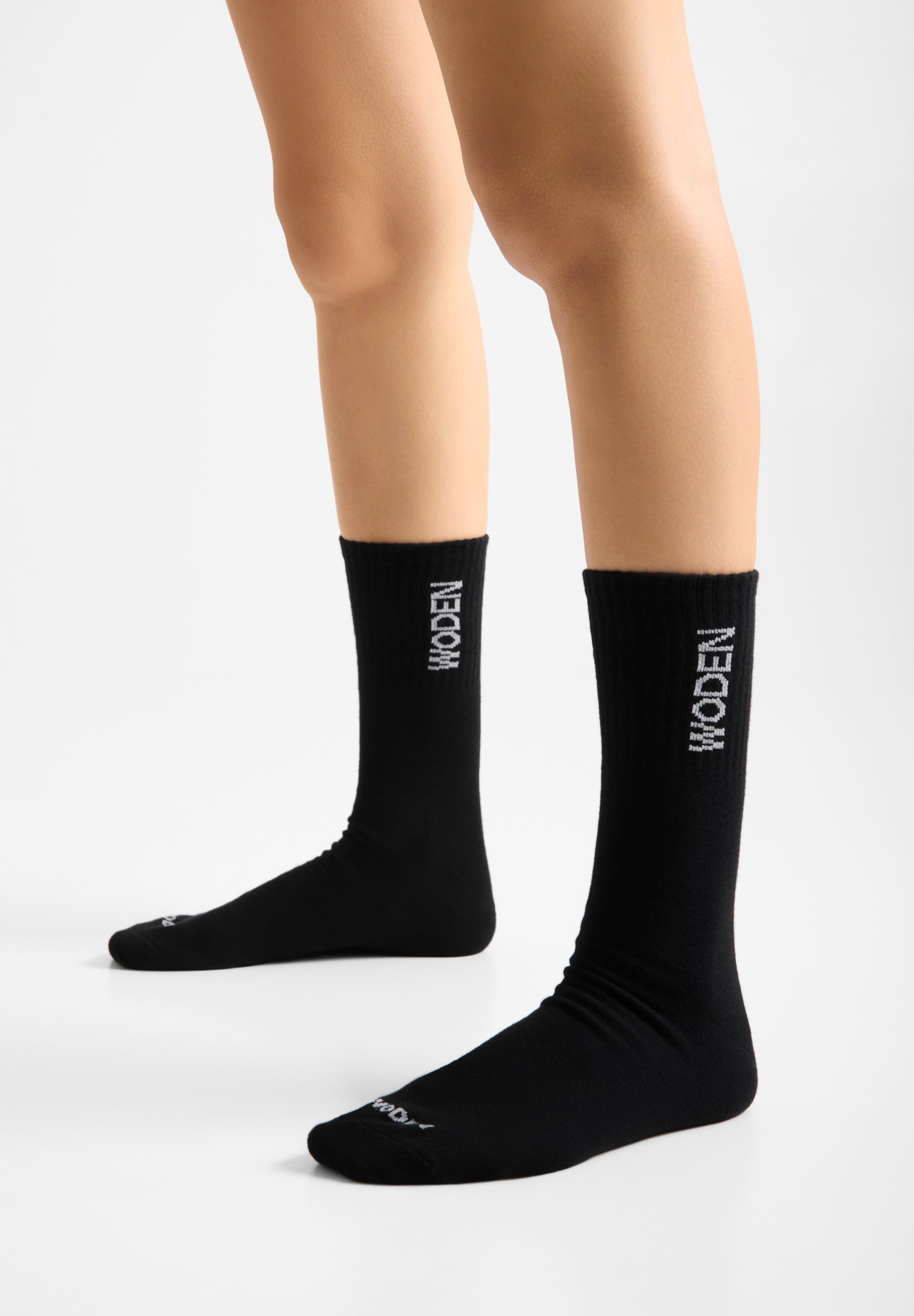 WODEN WODEN Sock Shoes 024 Black/White