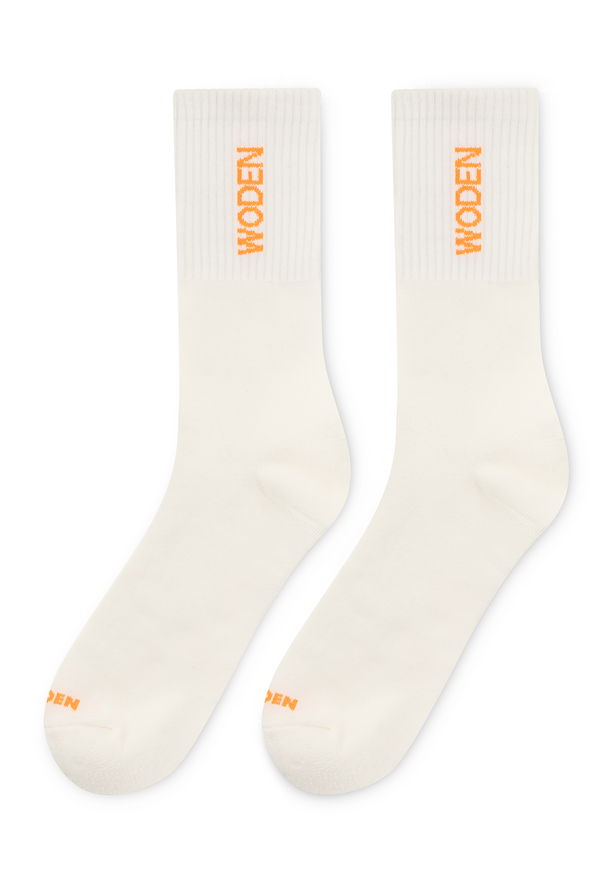 WODEN WODEN Sock Shoes 944 Whisper White/Tiger