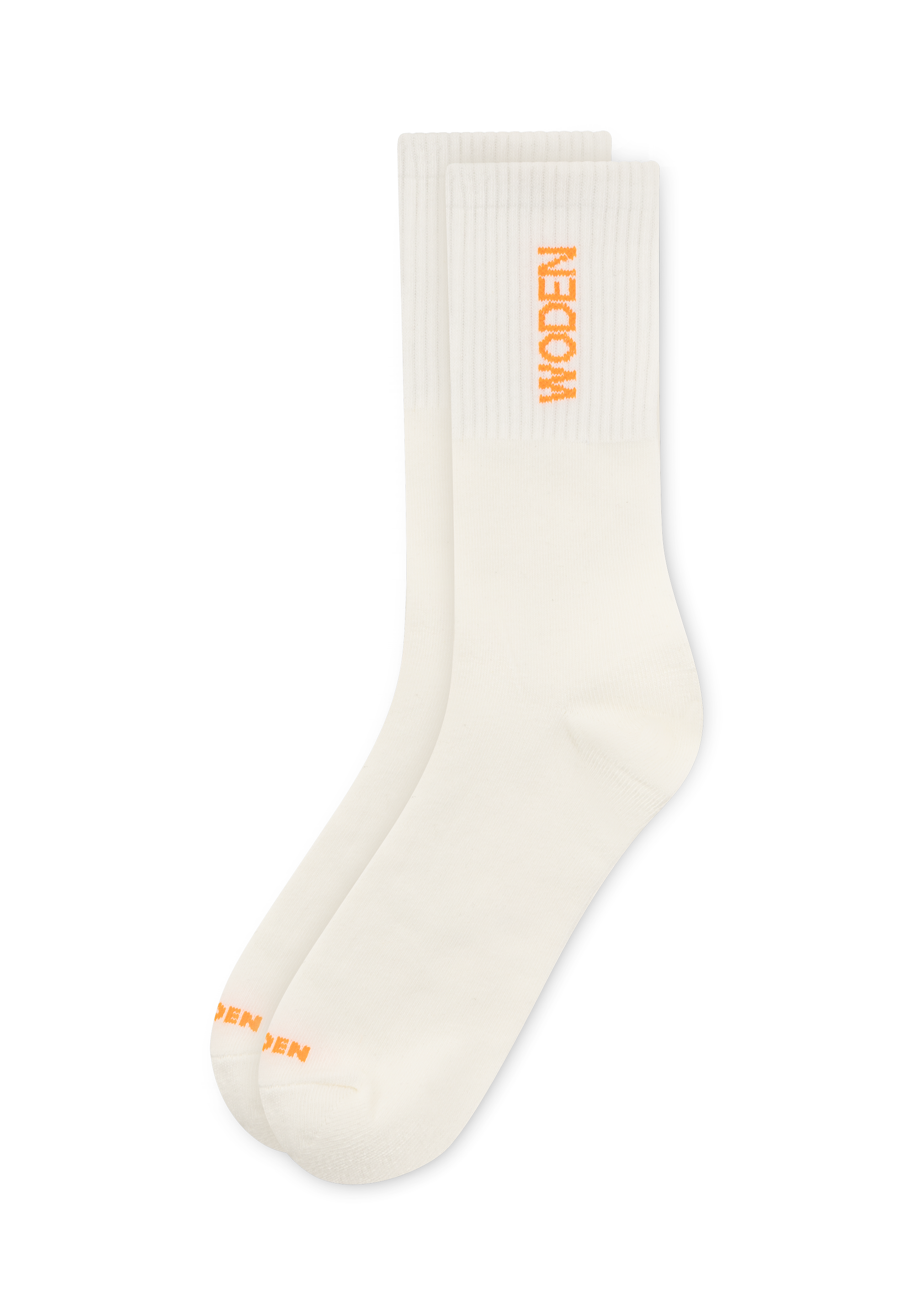 WODEN WODEN Sock Shoes 944 Whisper White/Tiger