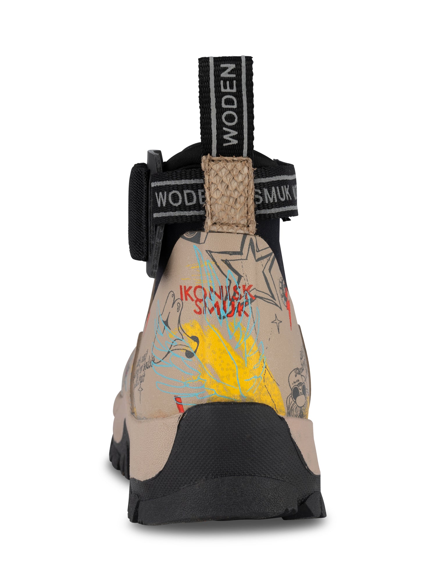 WODEN WODEN x SMUKFEST Damestøvle Rubber Boots 776 Silver Mink