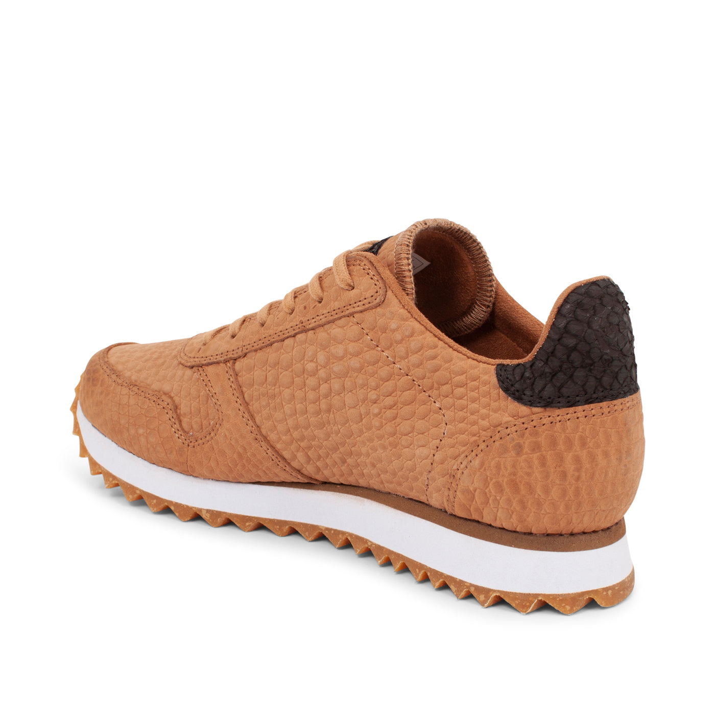 WODEN Ydun Croco II Sneakers 052 Tan