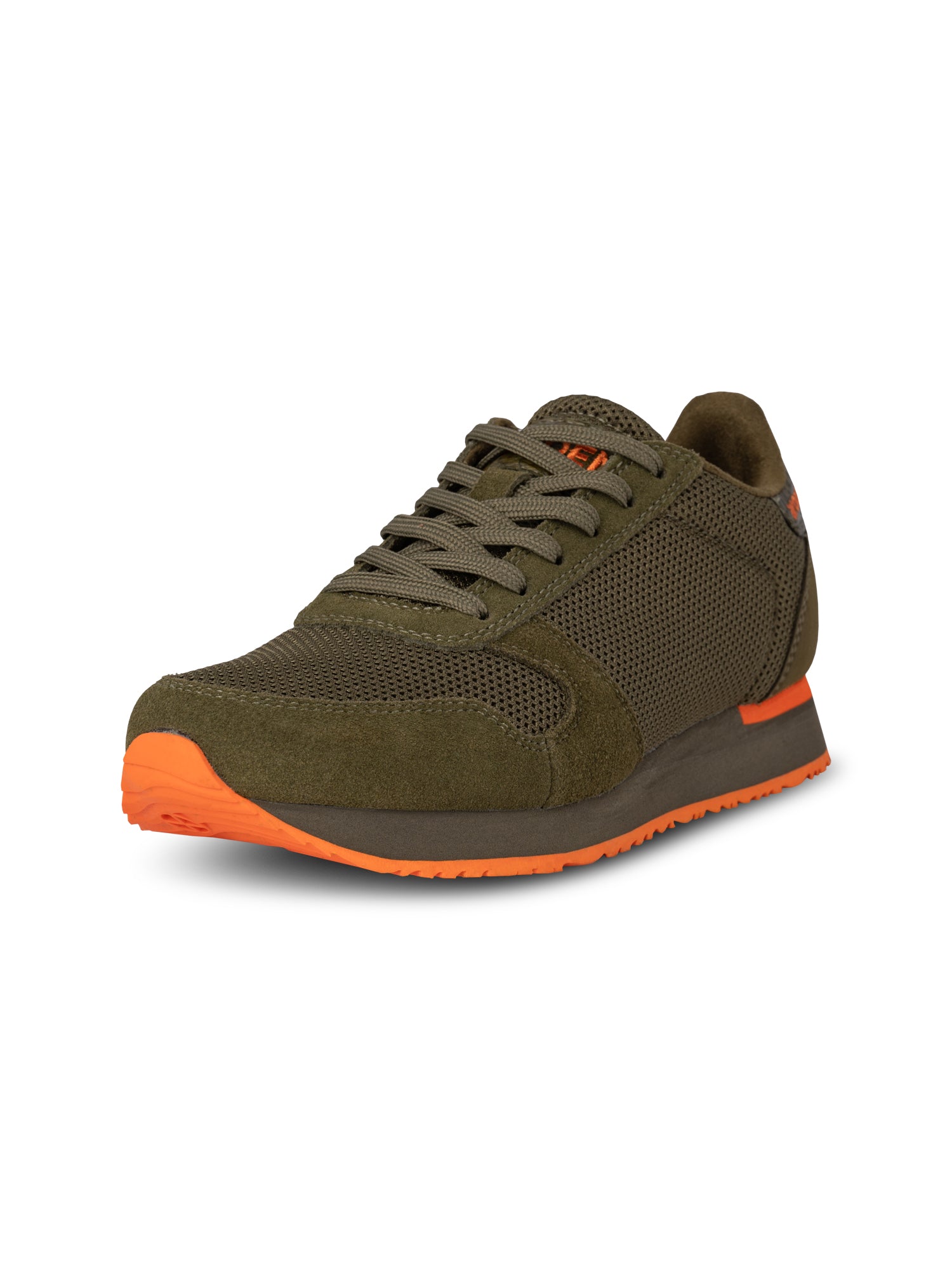 WODEN Ydun Icon Sneakers 253 Dark Olive/Tiger