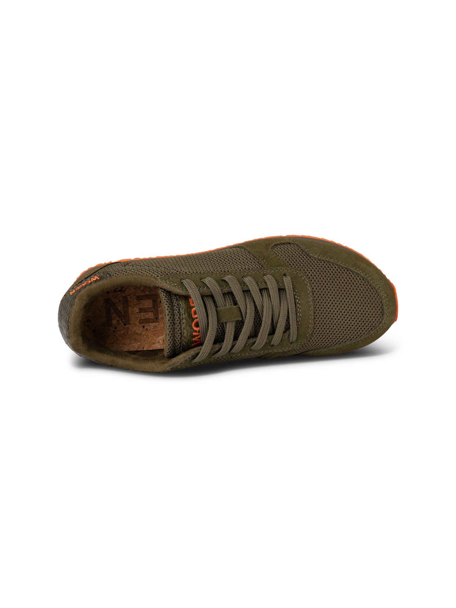 WODEN Ydun Icon Sneakers 253 Dark Olive/Tiger