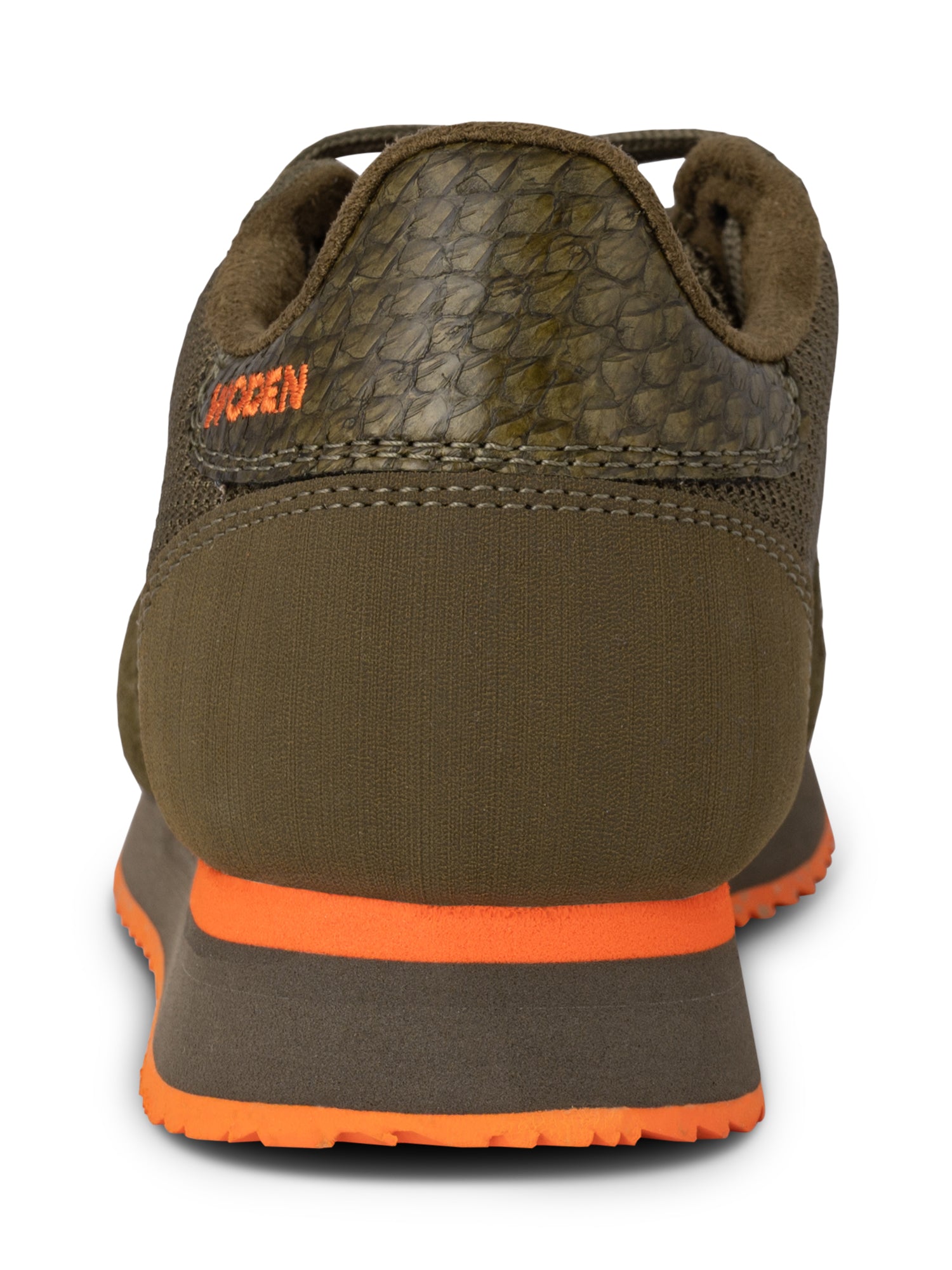 WODEN Ydun Icon Sneakers 253 Dark Olive/Tiger