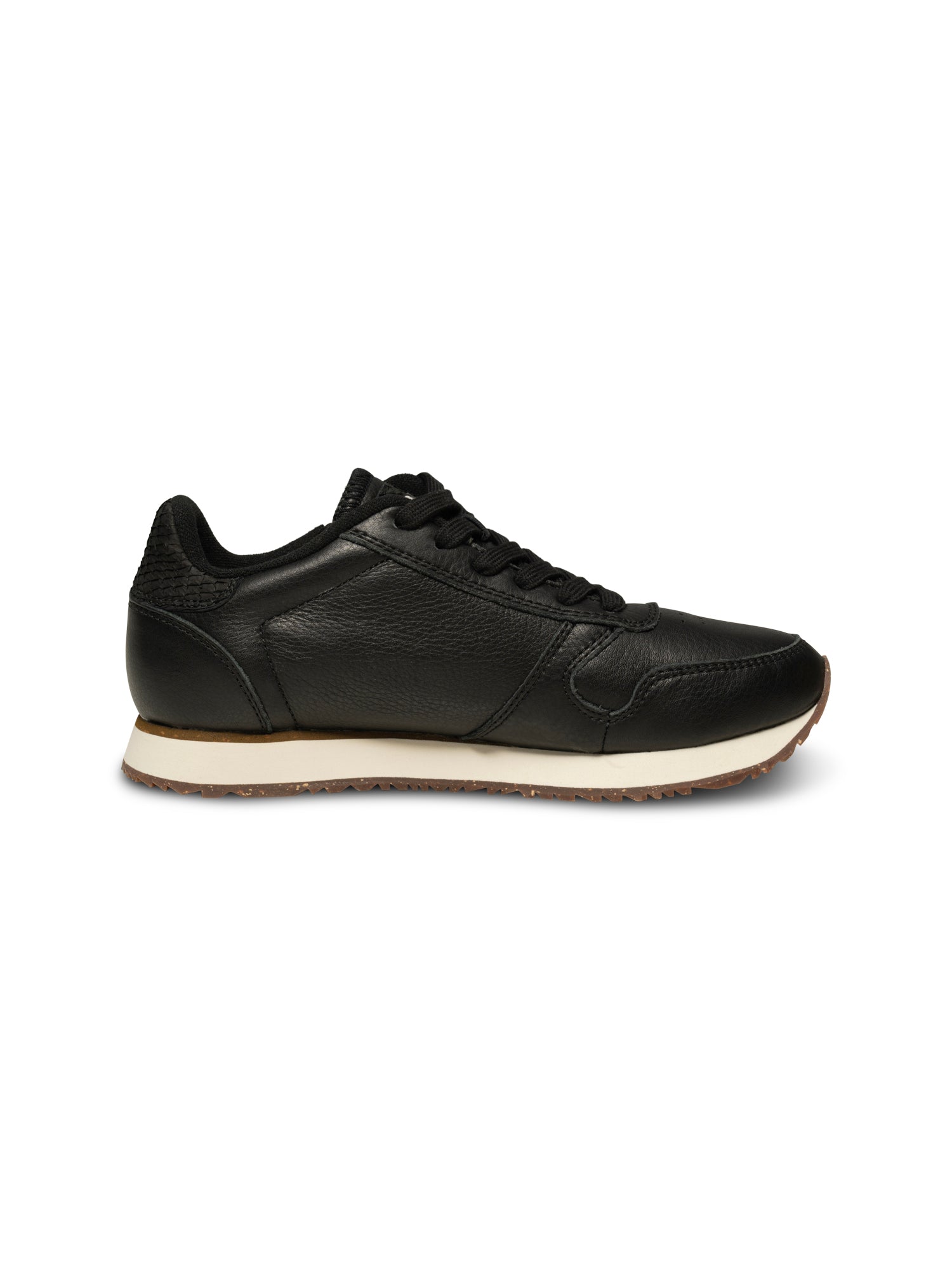 WODEN Ydun Leather Zipper Sneakers 020 Black