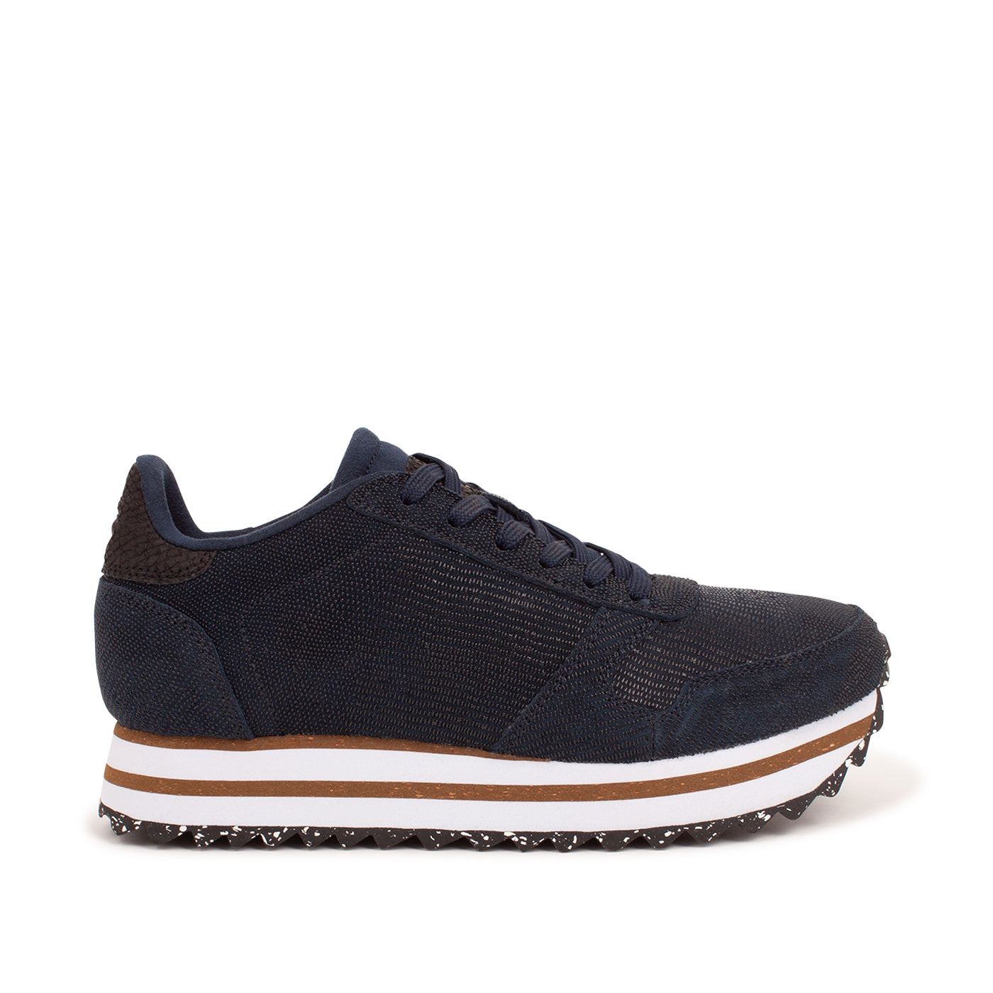 WODEN Ydun Pearl II Plateau Sneakers 010 Navy