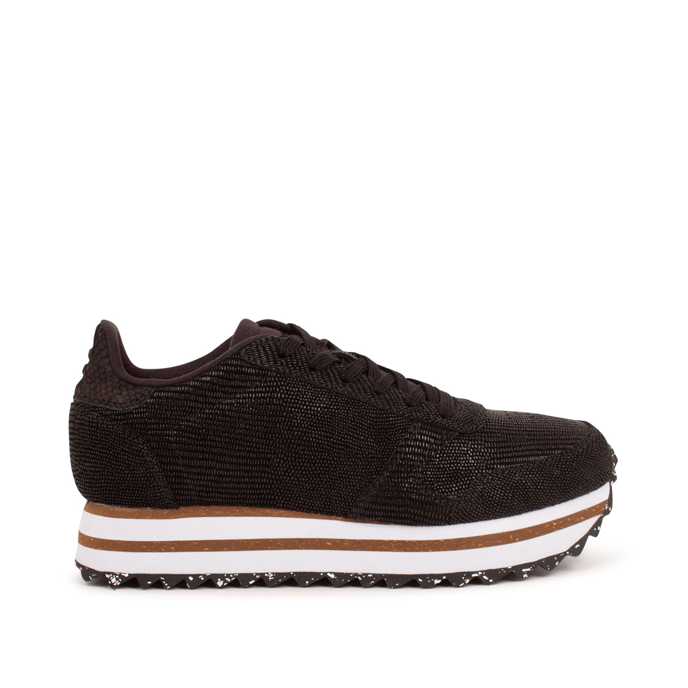 WODEN Ydun Pearl II Plateau Sneakers 020 Black