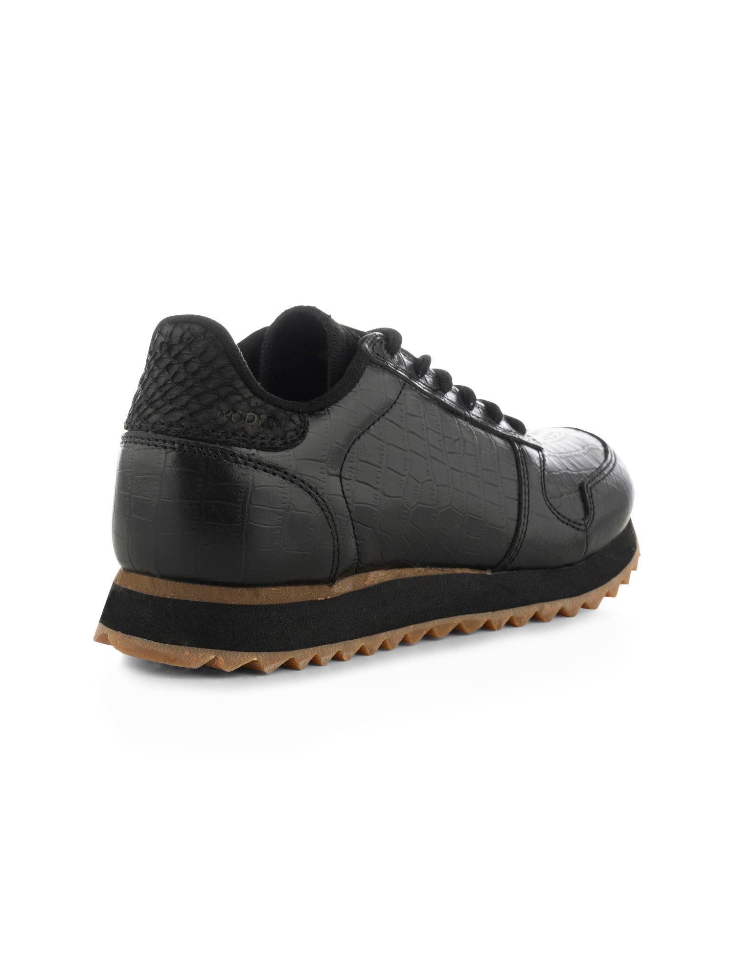 WODEN Ydun Shiny Leather Sneakers 020 Black